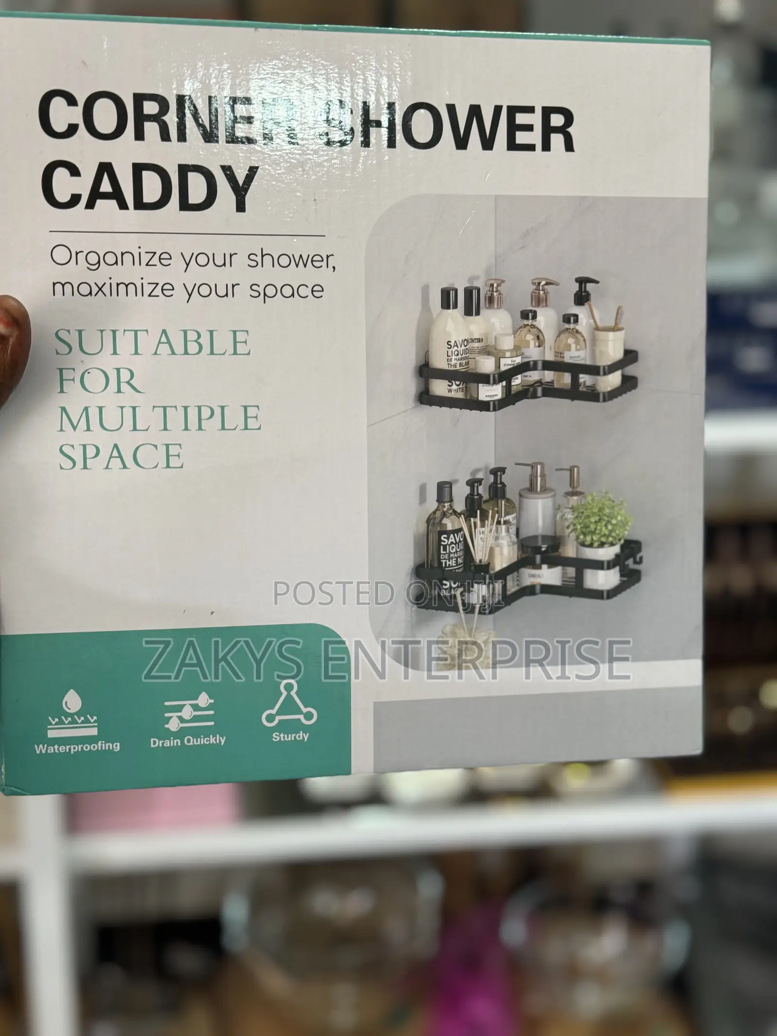 Bathroom Corner Shelves