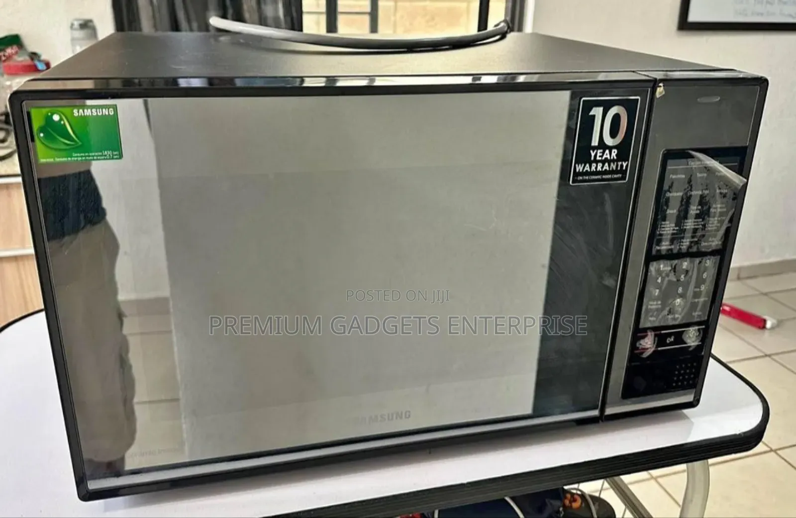 Samsung 40l Digital Grill Microwave | Luxurious Black Mirror