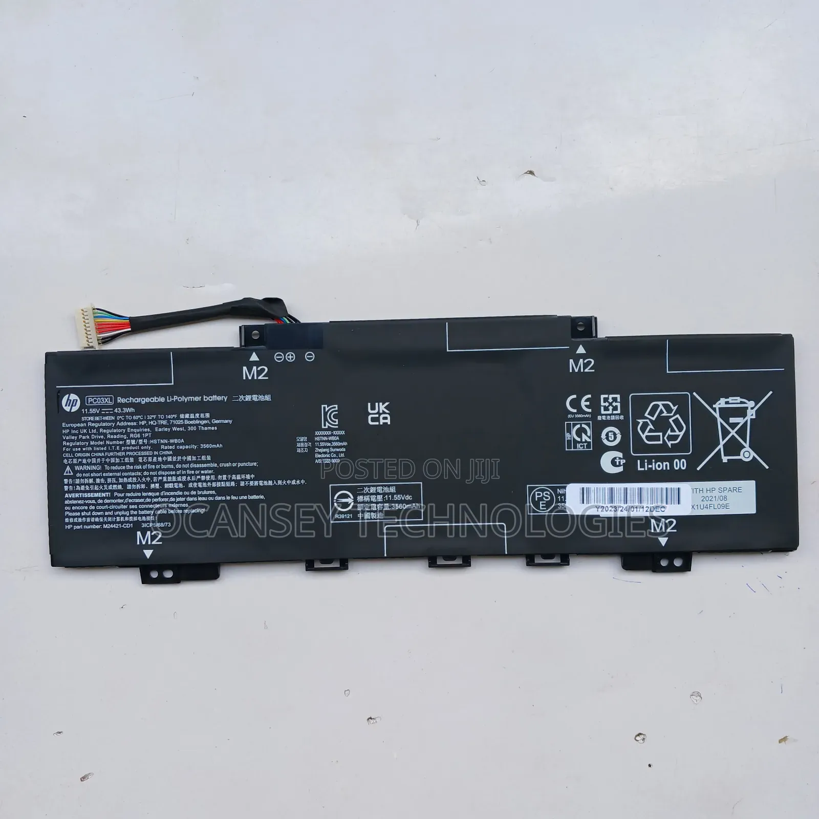 Original Hp Pc03xl Battery for Hp Pavilion X360 14 15 14-Dy 14-Ba 14