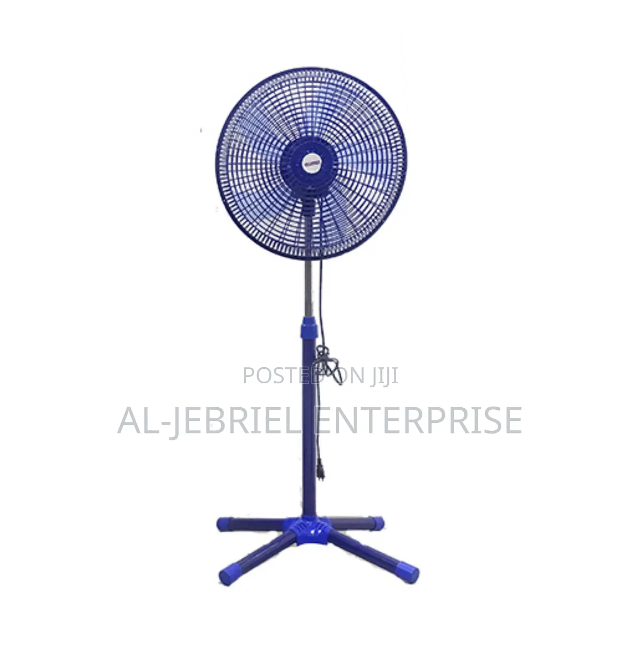 Super Cool 18” Standing Fan Mikachi (Black and Blue)