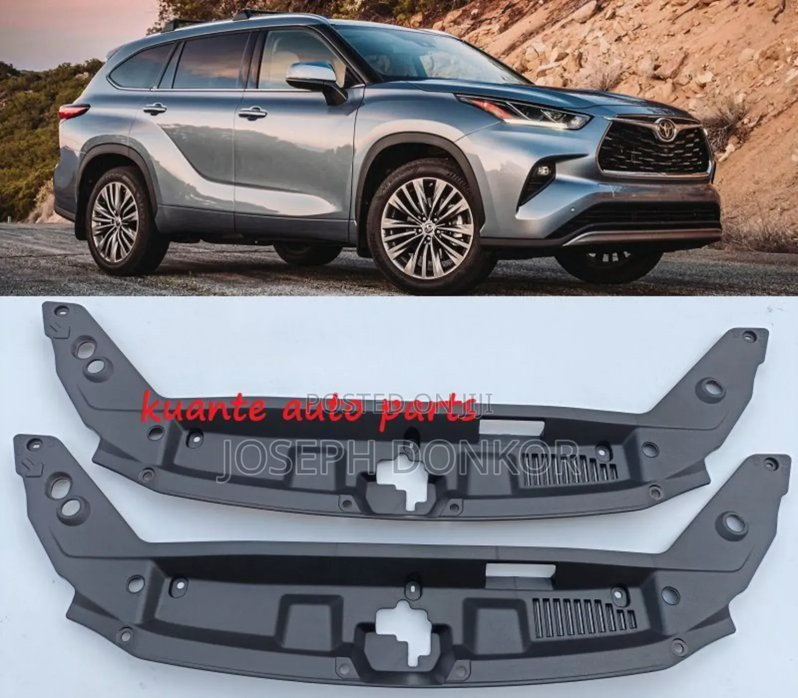 Highlander Radiator Panel 2020,2021,2022,2023