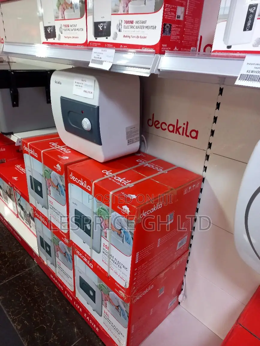 Great Time With Decakila 15L Water Heater