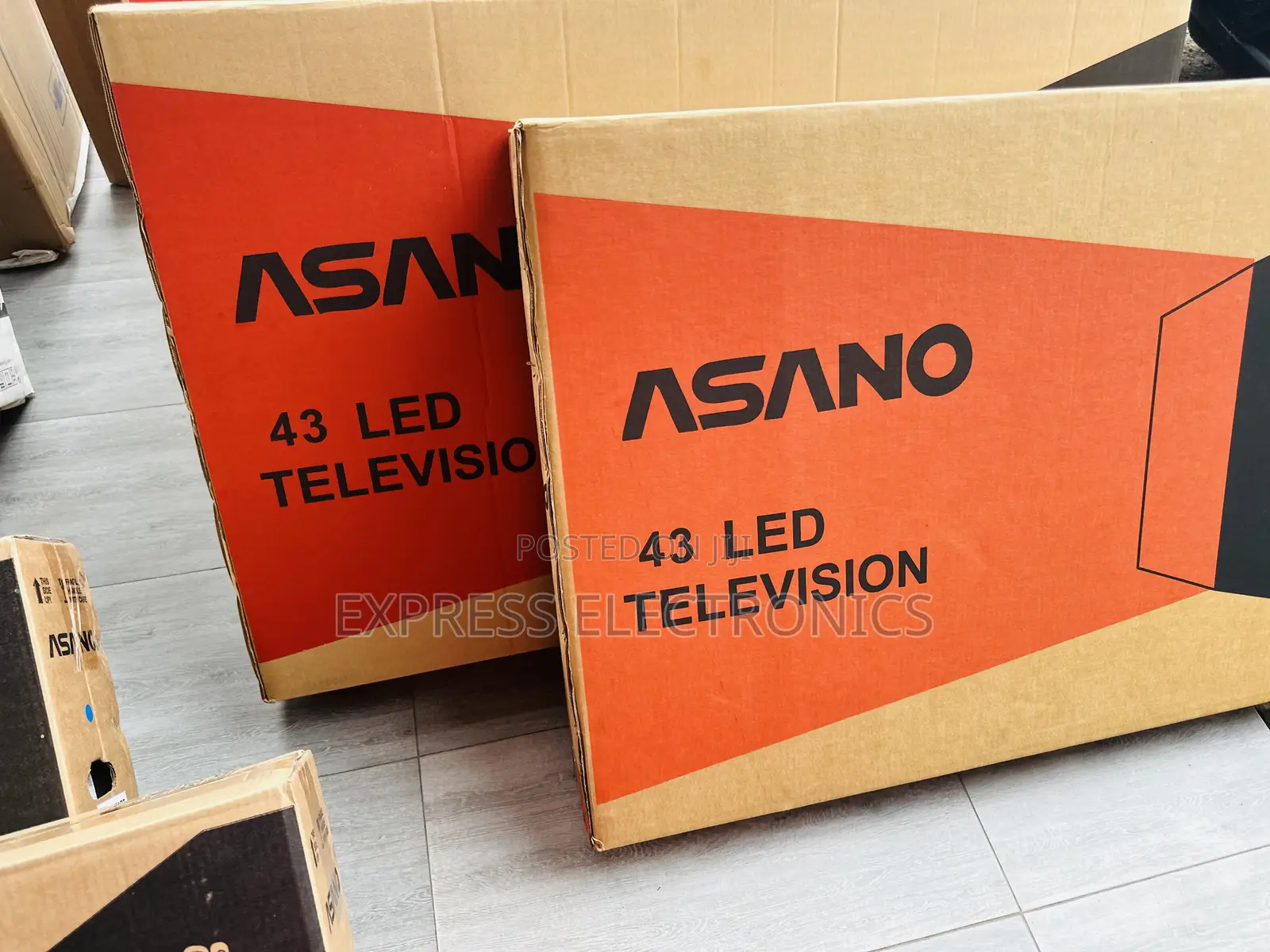 Slim Sleek 43”Satellite Digital Television Asano Frameless