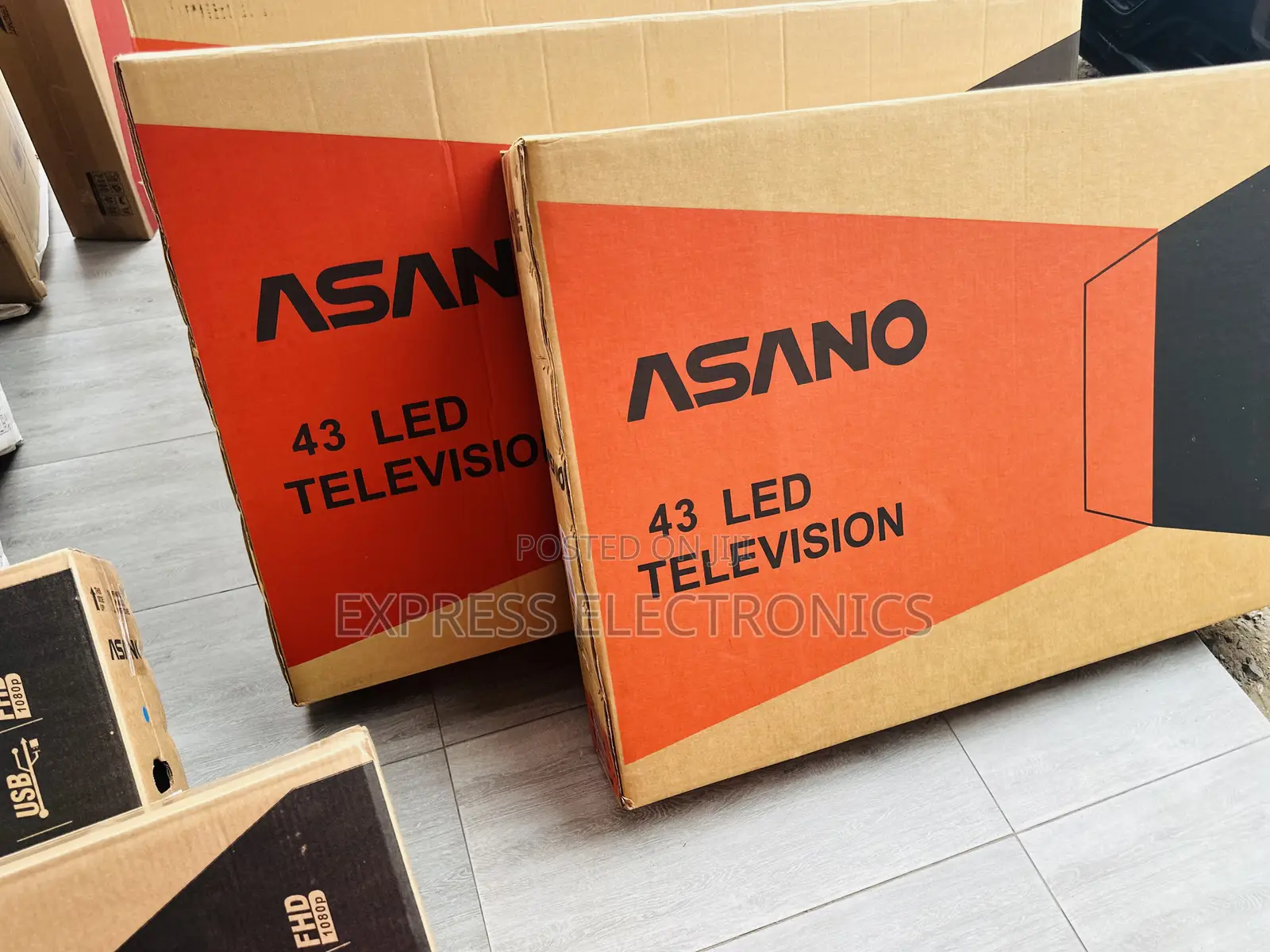 Slim Sleek 43”Satellite Digital Television Asano Frameless