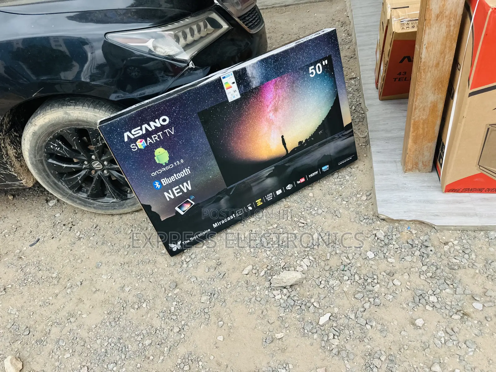 Airslim Uhd Smart Hub Asano 50”