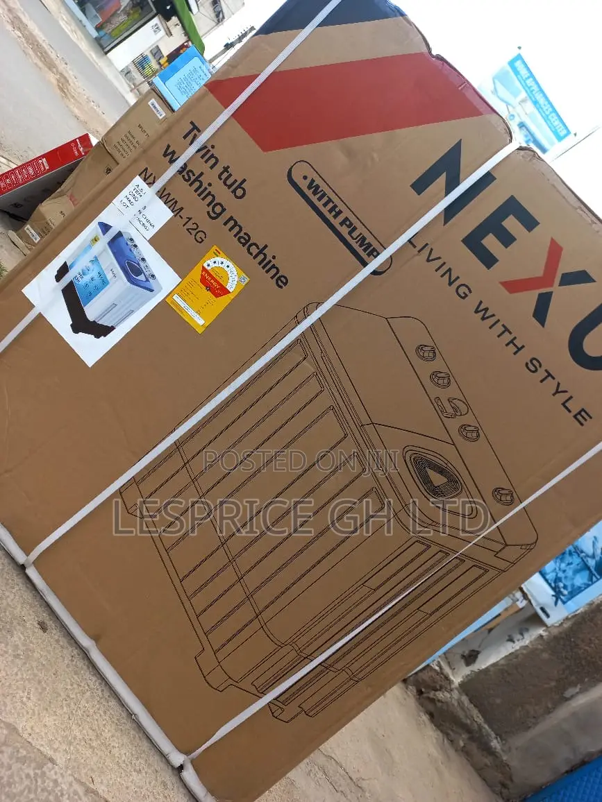 High Standard ~Nexus 12kg Washing Machine