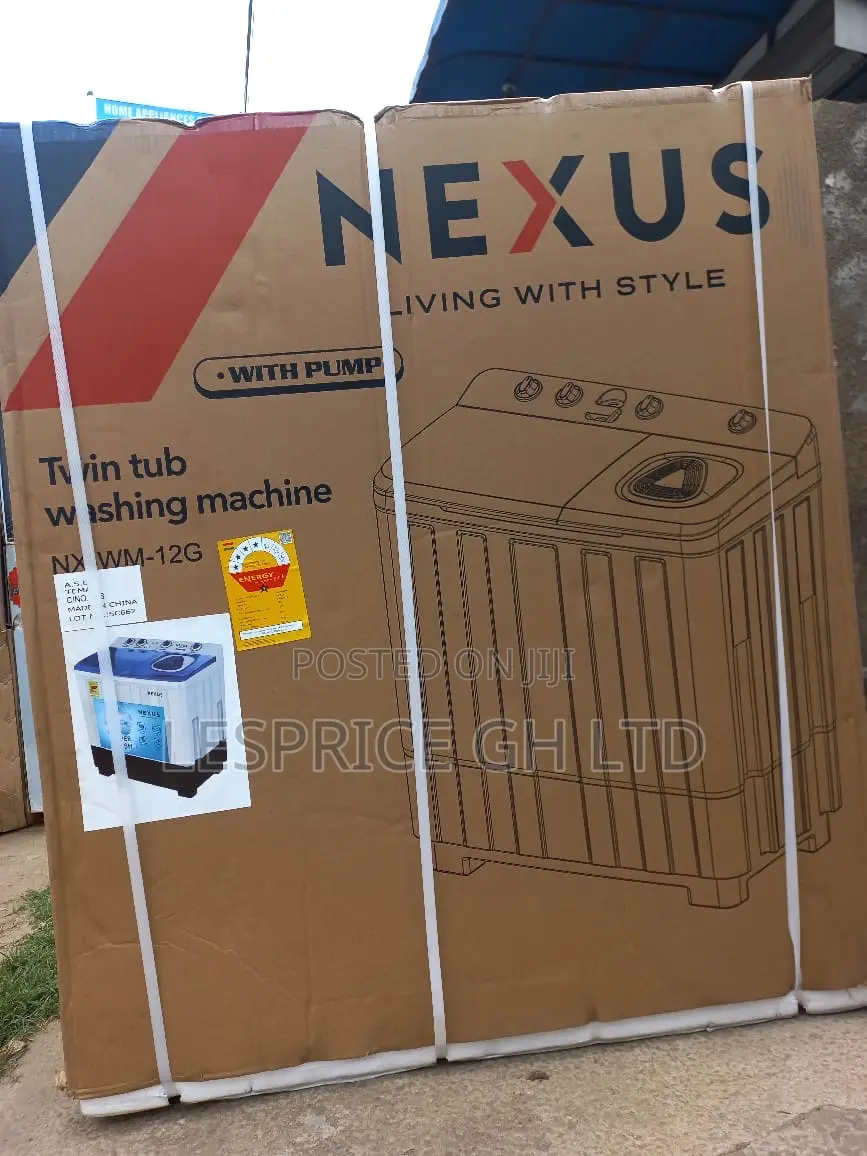 Super Wash// Nexus 12kg Washing Machine