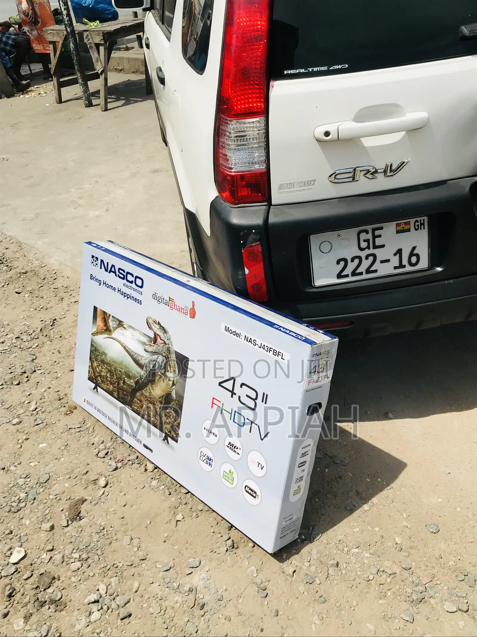 Quality Nasco 42” FHD Digital Satellite Smart Electric Tv