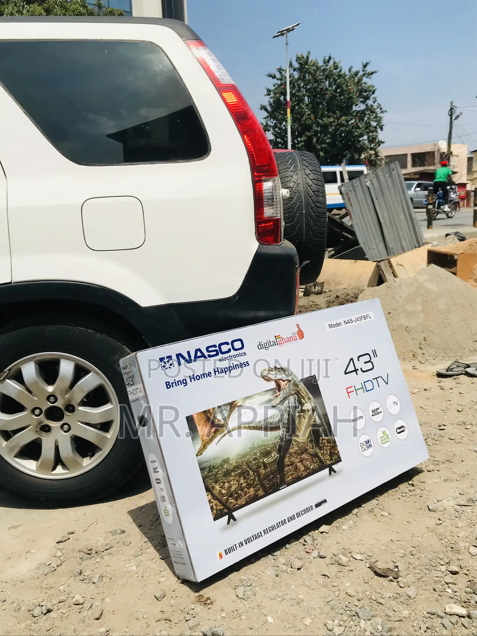 Shop Nasco 43” Led Digital Satellite Electric Television.