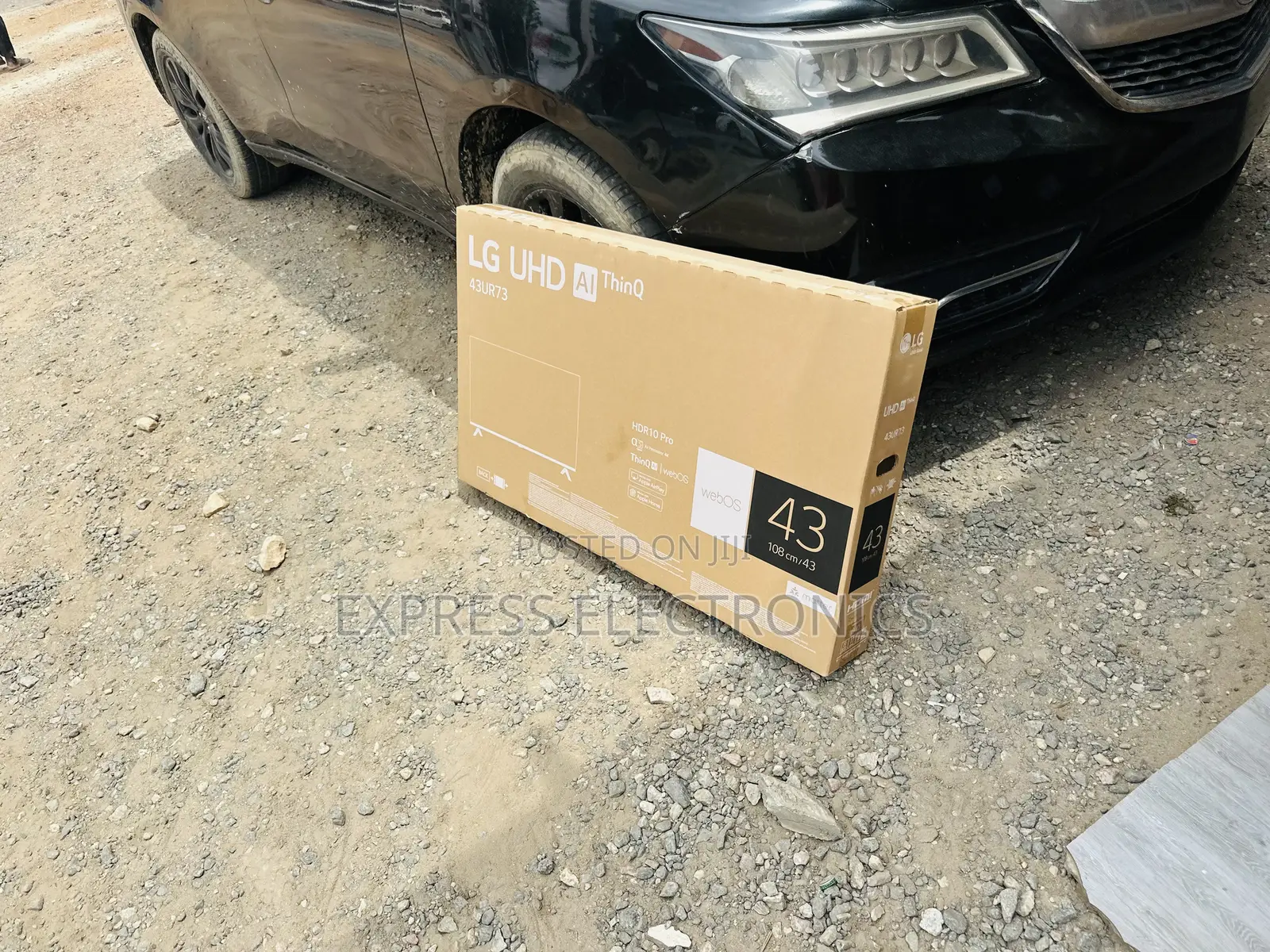 Lg UHD Smart Glossy 43”Ultra Slim UR73