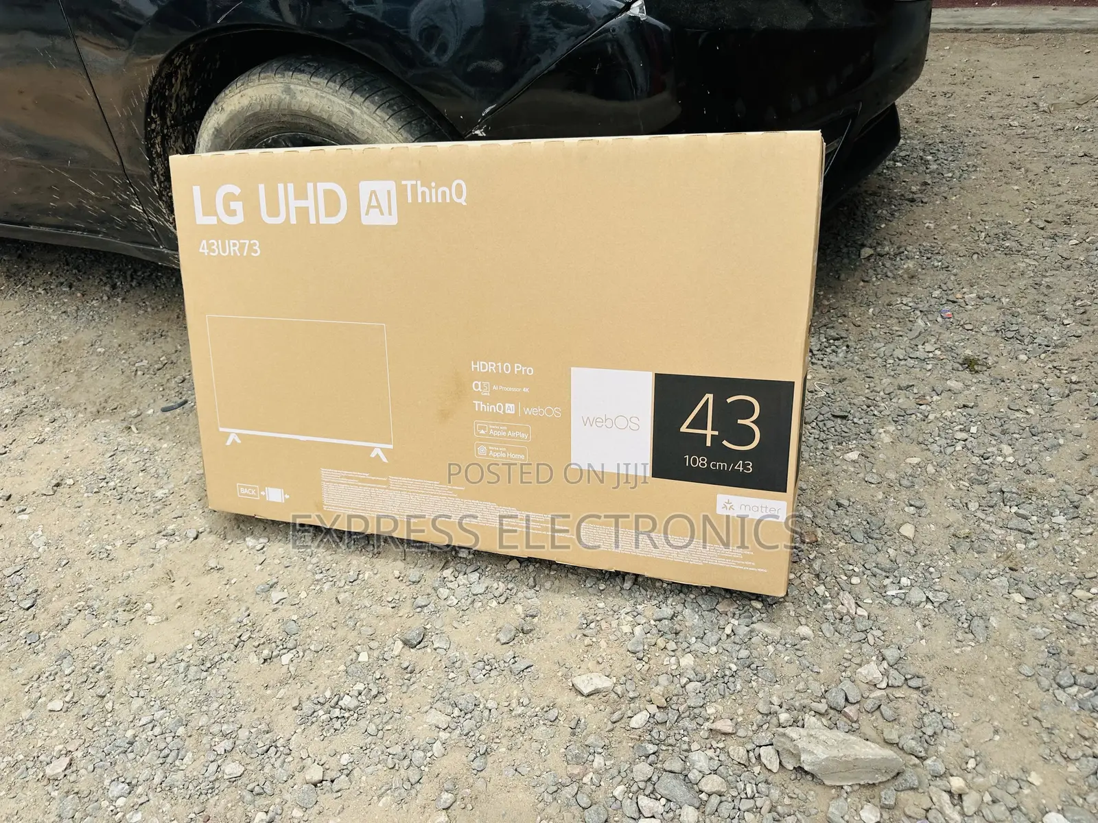 High Sleek Slim UHD Smart Screen 43”UR73