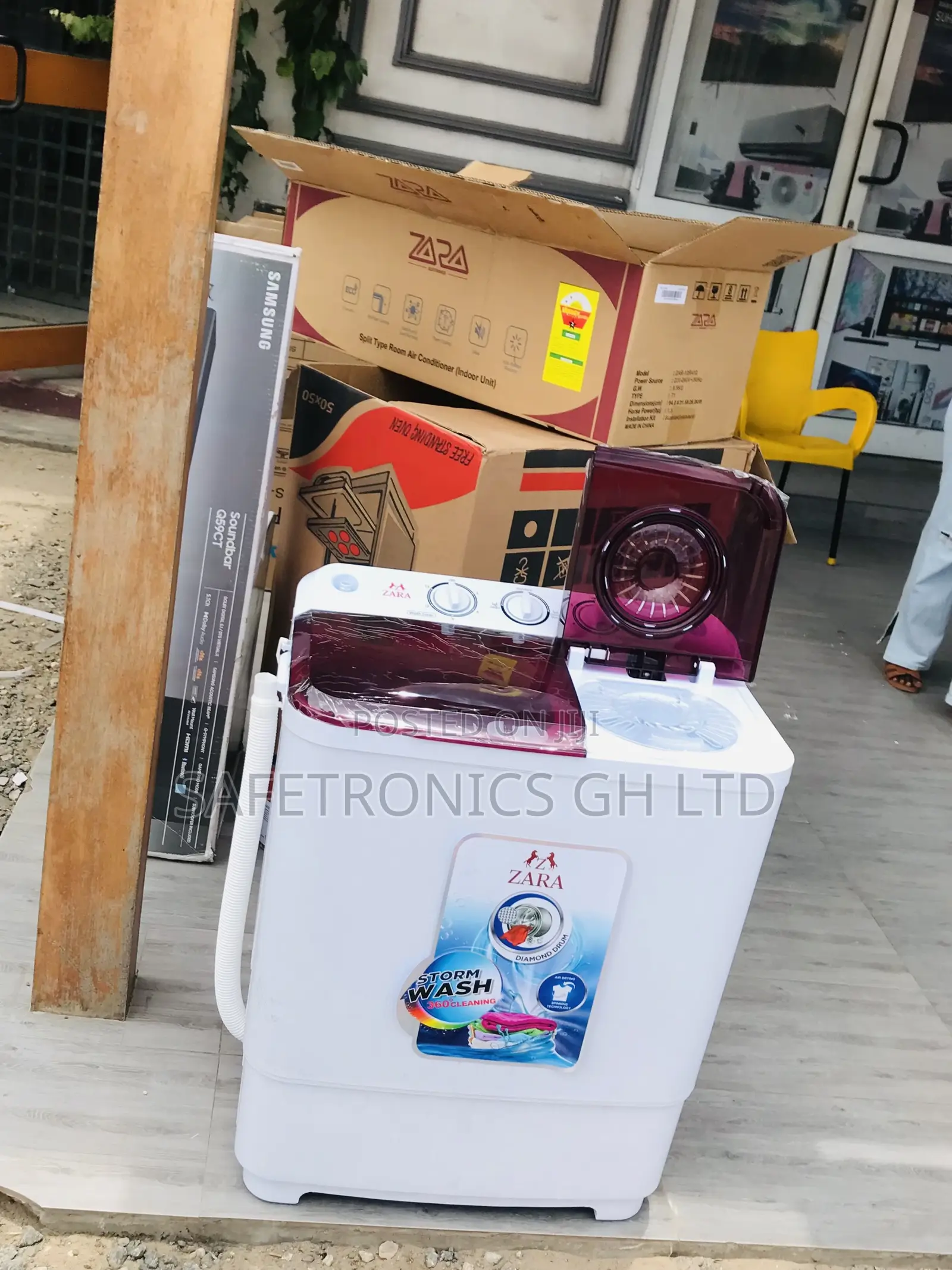 Eco Friendly Zara (5kg) Topload Semi Automatic Washer