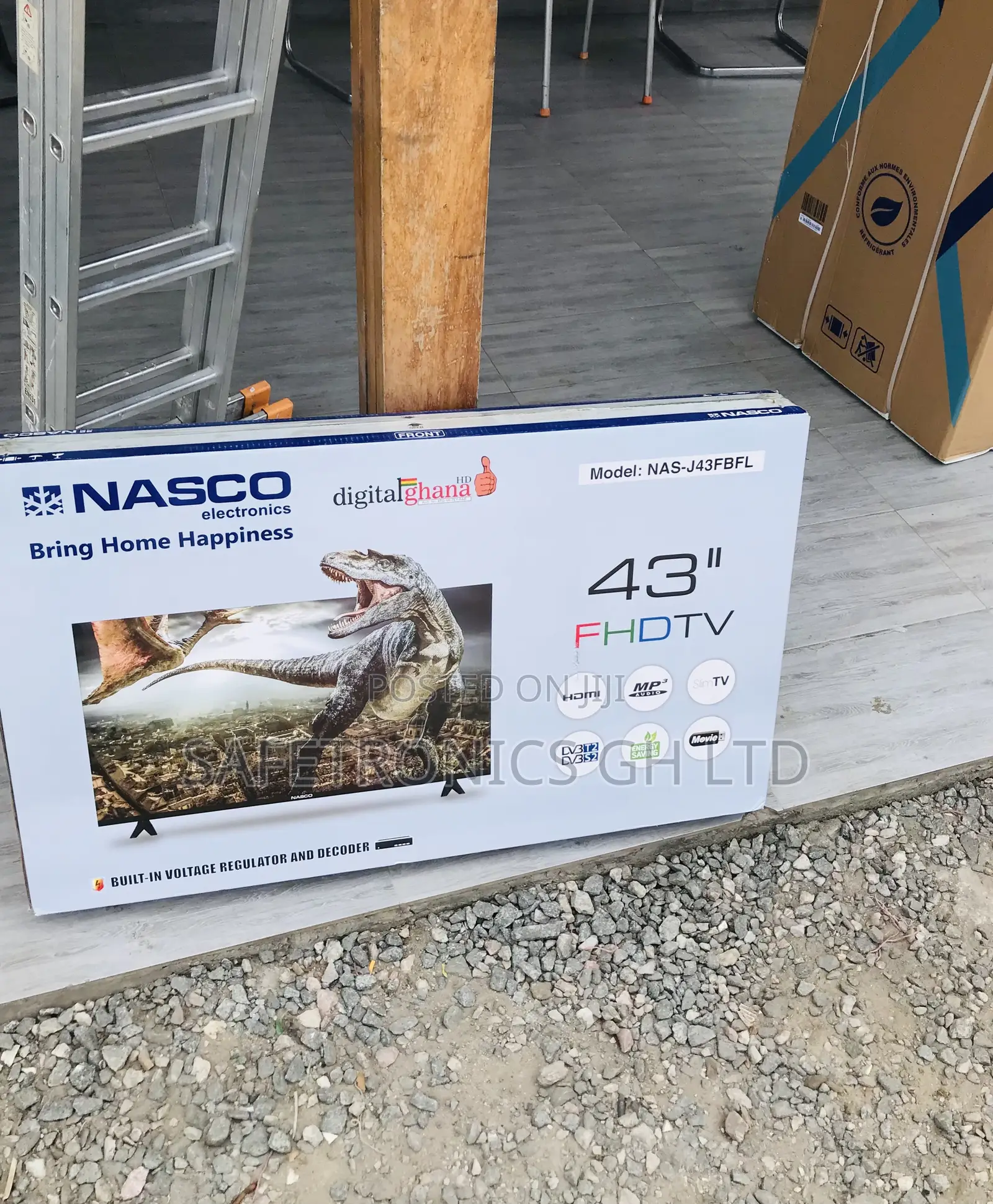 Cool Deal 43inch Satellite Nasco Led Digital (Black) Tv