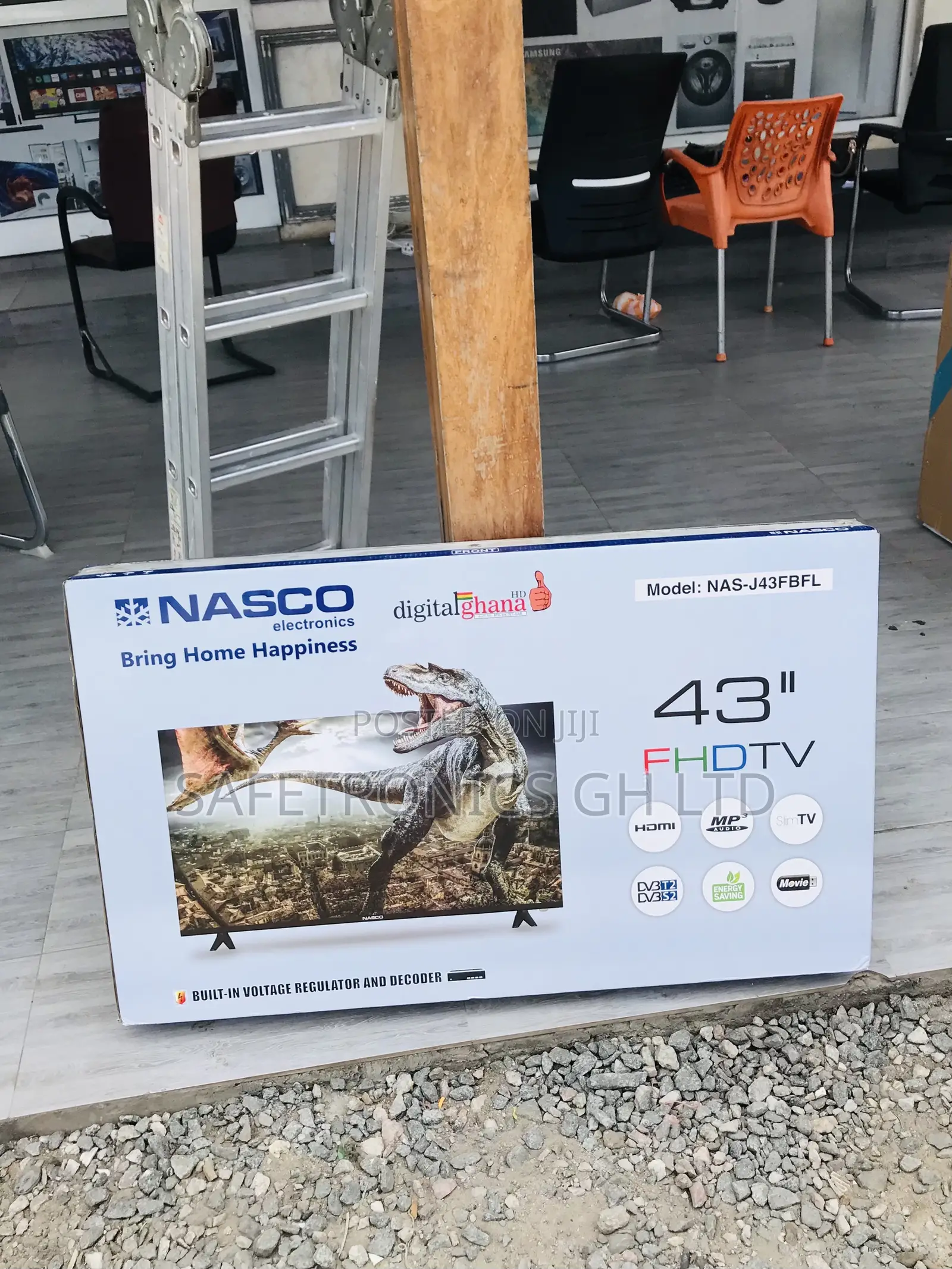 Classic New 43 Inches Led Digital Nasco Satellite Tv