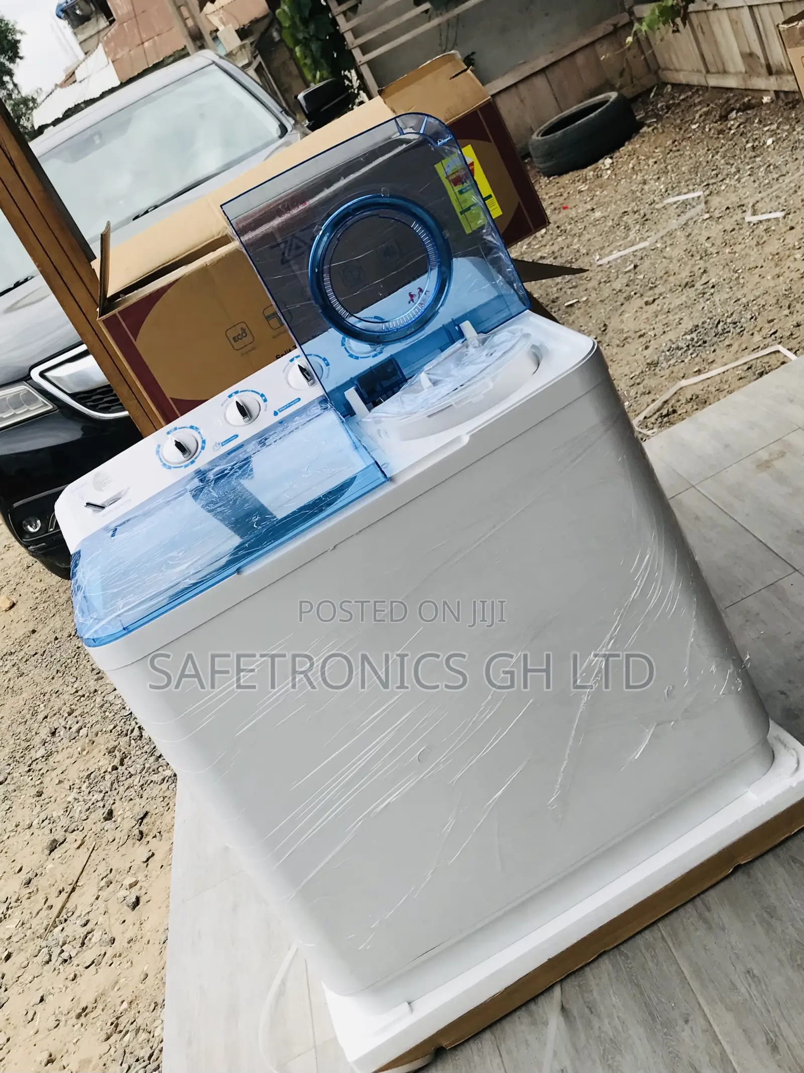 Essential Zara 13kg Topload Semi Automatic Washer