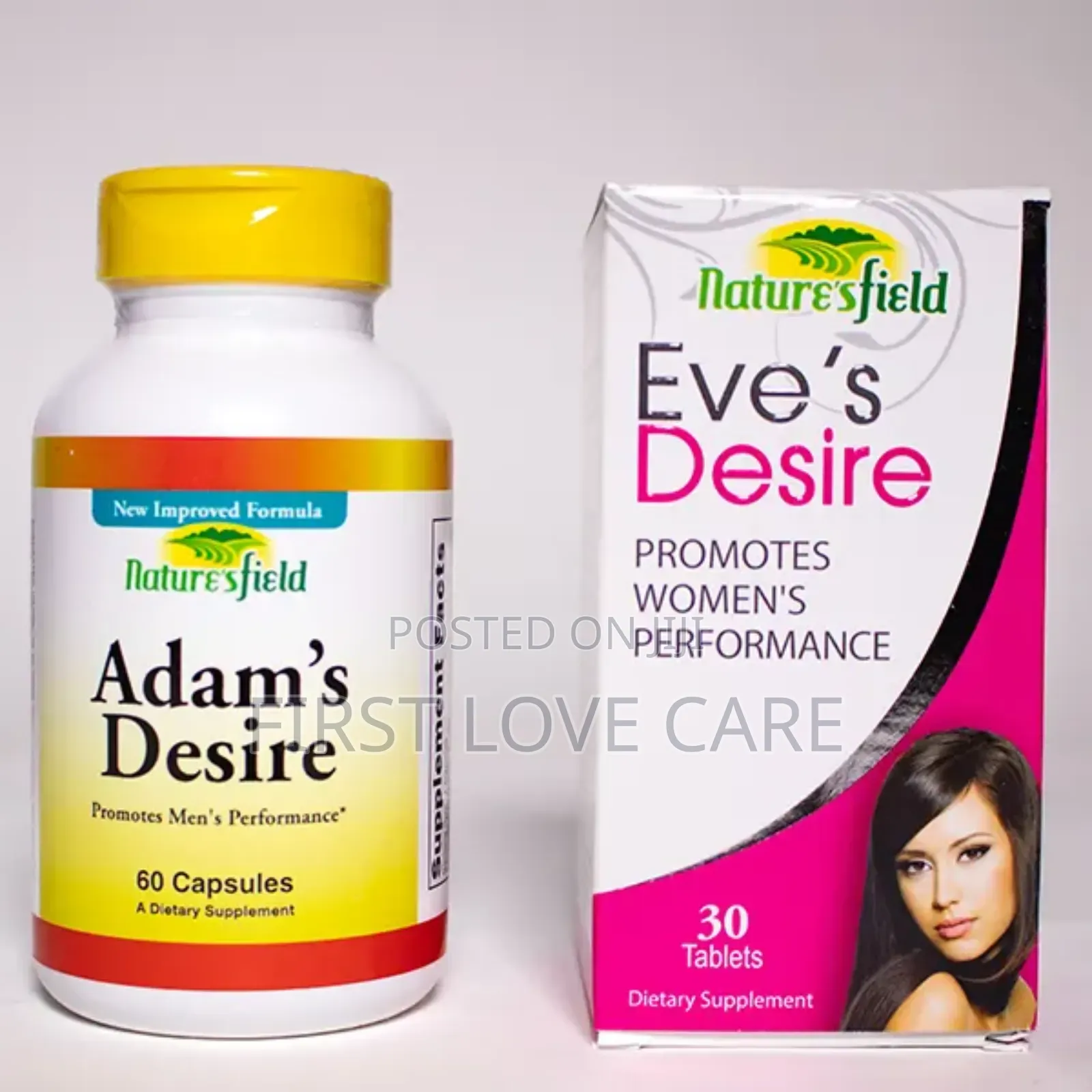 Nature's Field Adam Desire Eve Desire