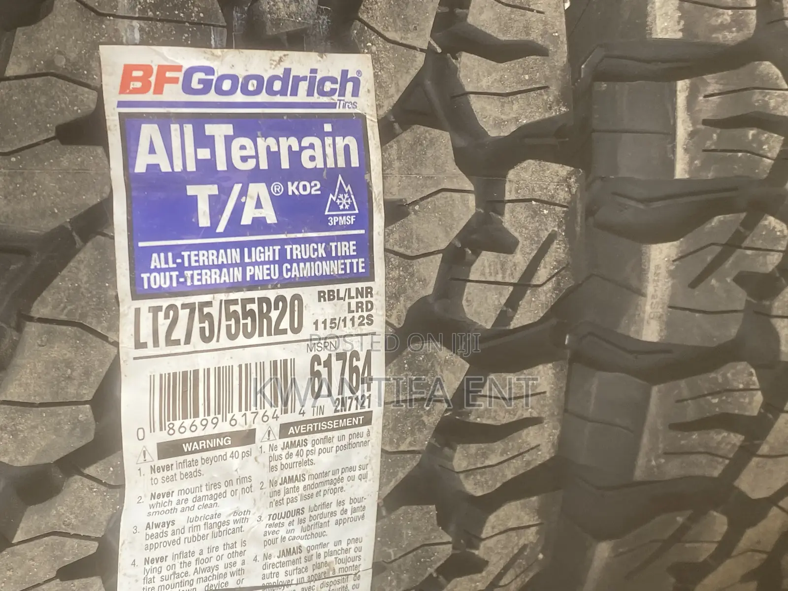 275/55r20 BF, Bridgestone, Goodyear, Continental, Etc