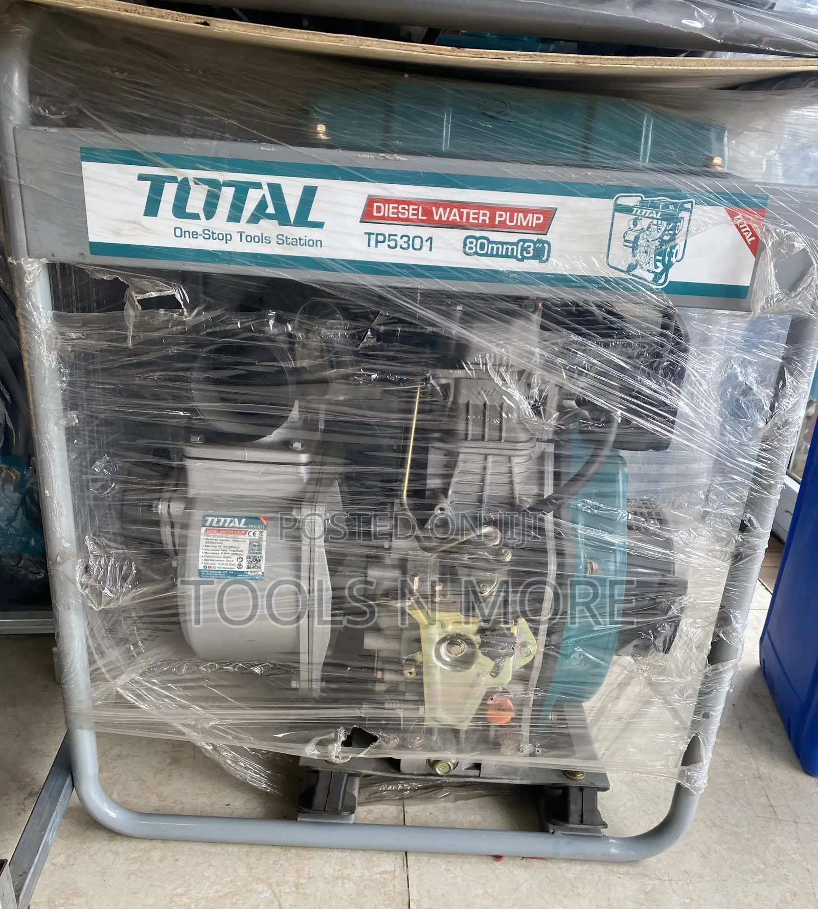 Total Diesel Water Pump 3”