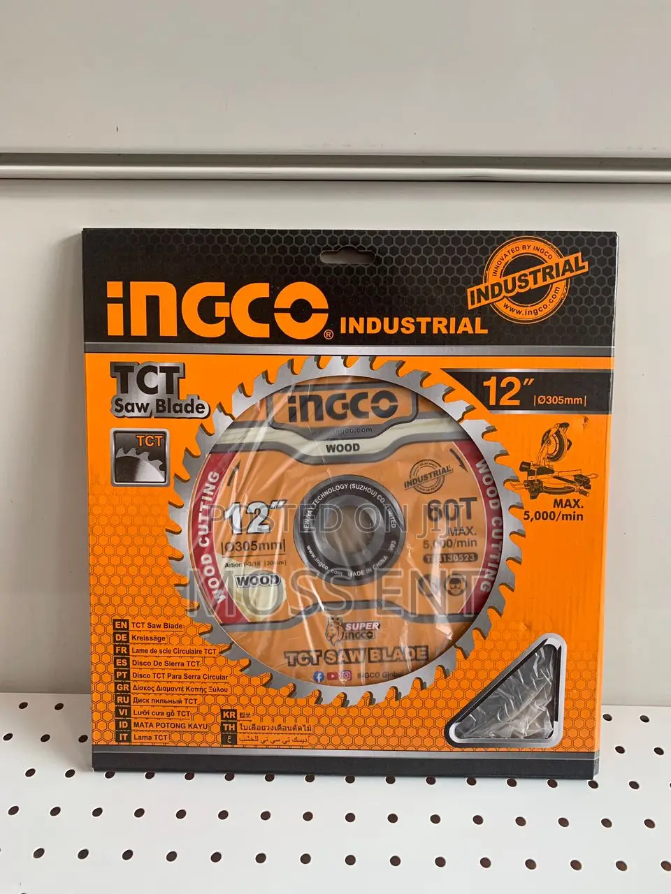 TCT Saw Blade 12" - 60t - Tsb130523