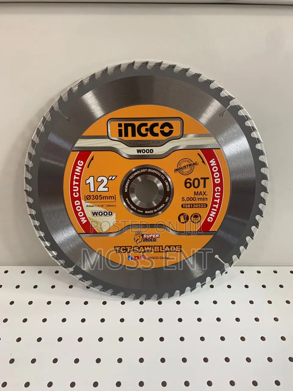 TCT Saw Blade 12" - 60t - Tsb130523
