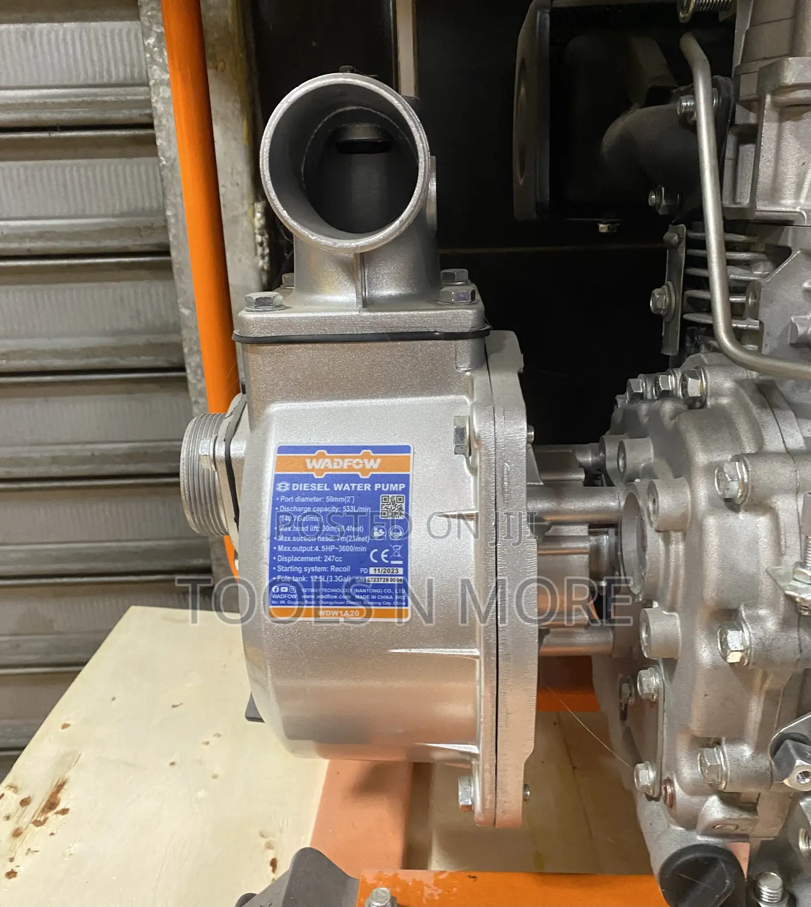 Wadfow Diesel Water Pump 2”