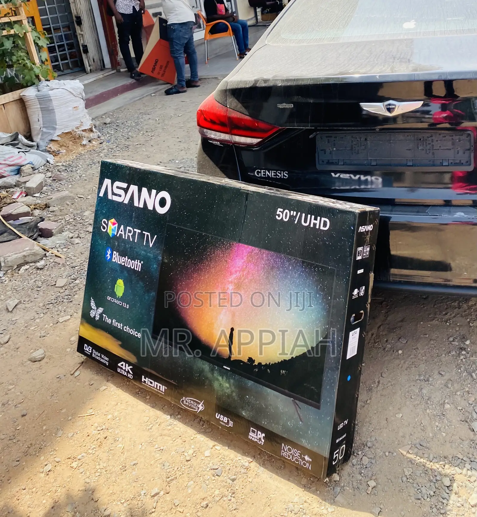 Order Asano 50 Inch Led Ultra Hd Smart Television.