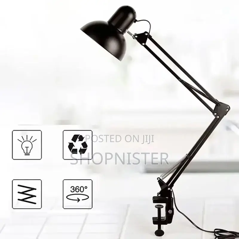 Foldable Desk Lamp Clip