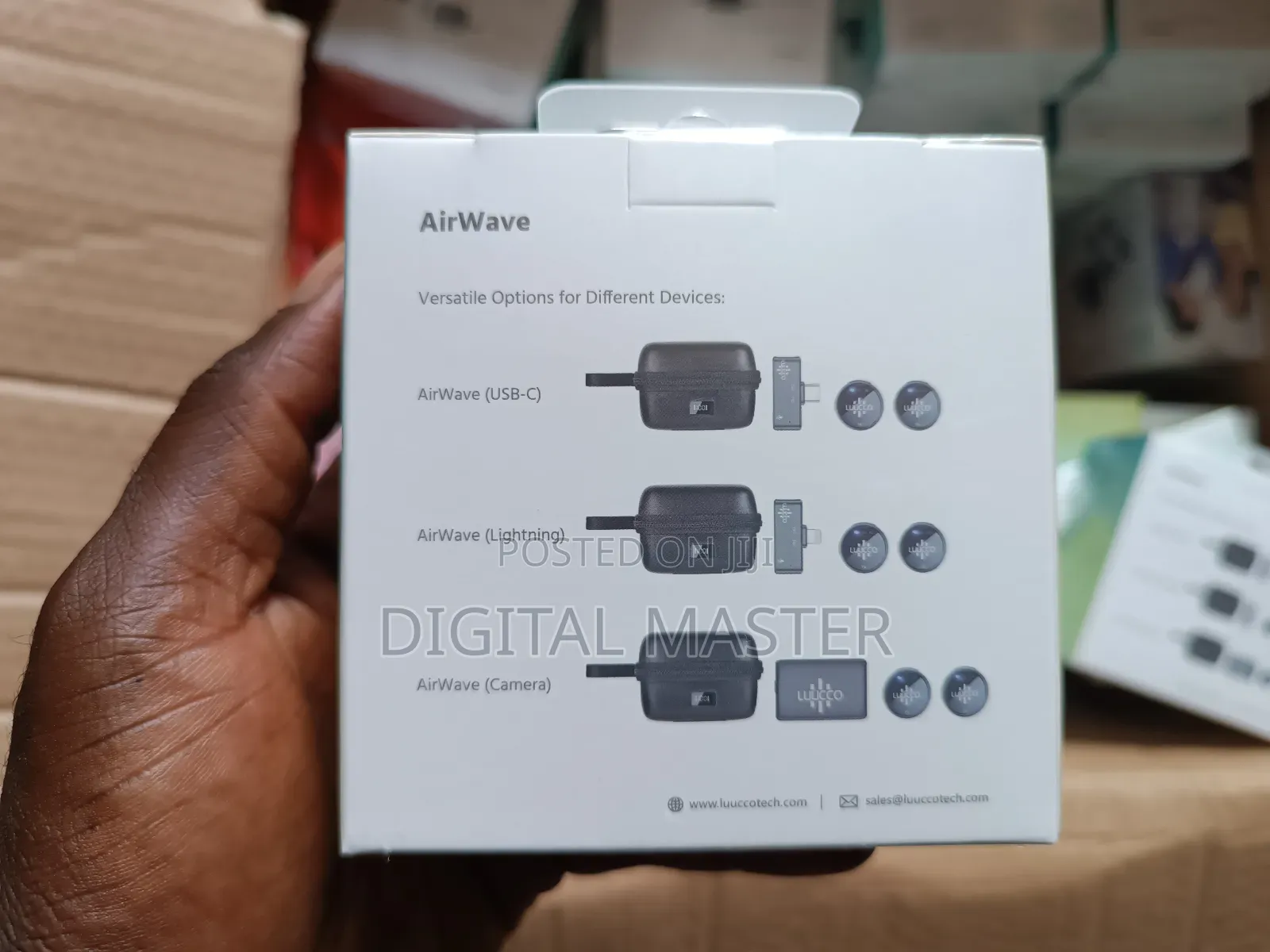 Wireless Microphone For iPhones (Luucco Airwave-)