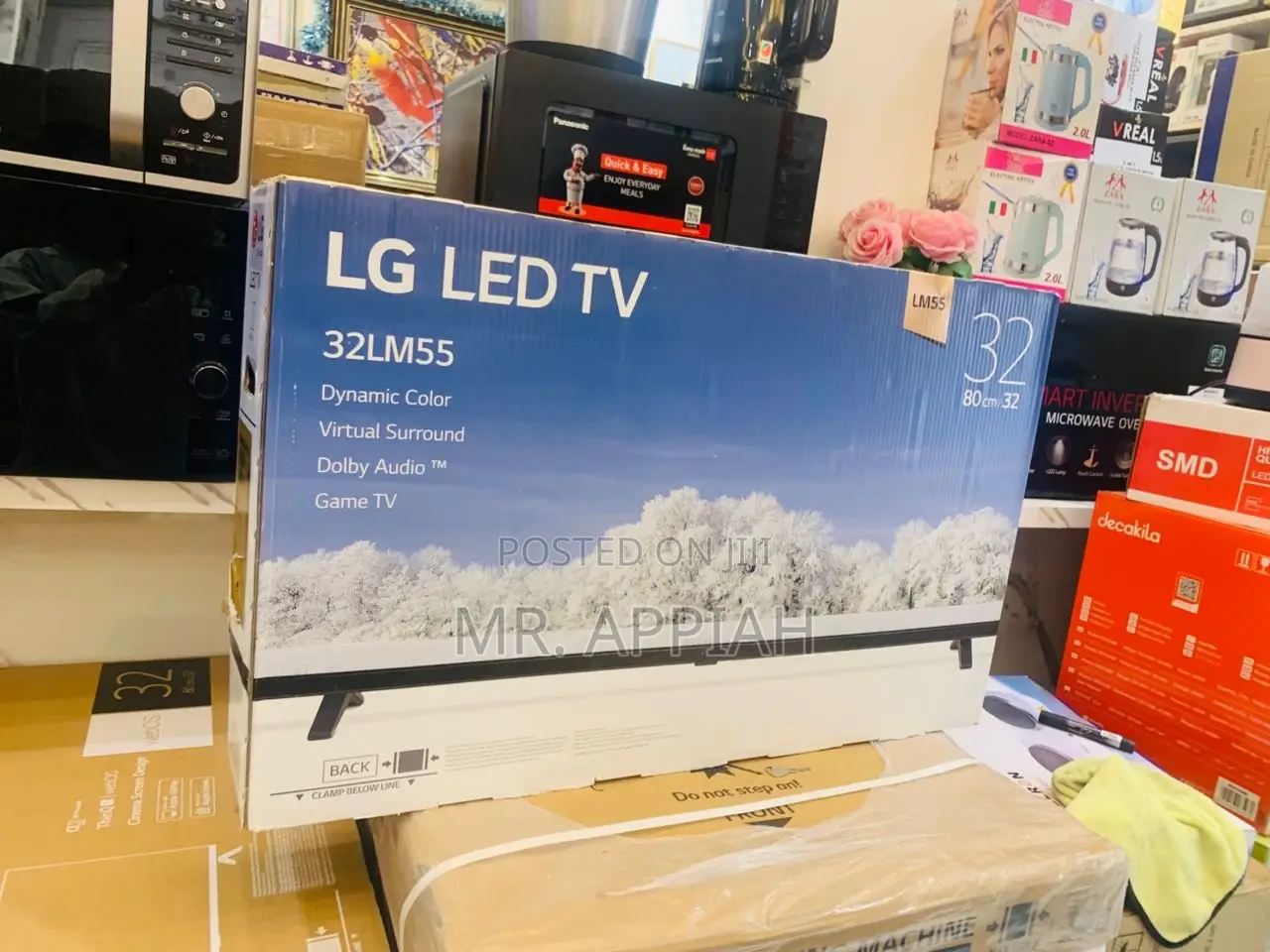 Brand New Lg32lm55 32 Inch Led Digital Television.