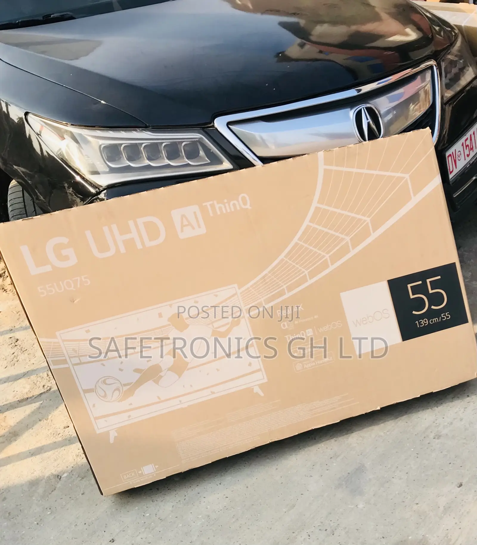 Most Authentic 55” (Black) LED Smart UHD LG UR73 Tv
