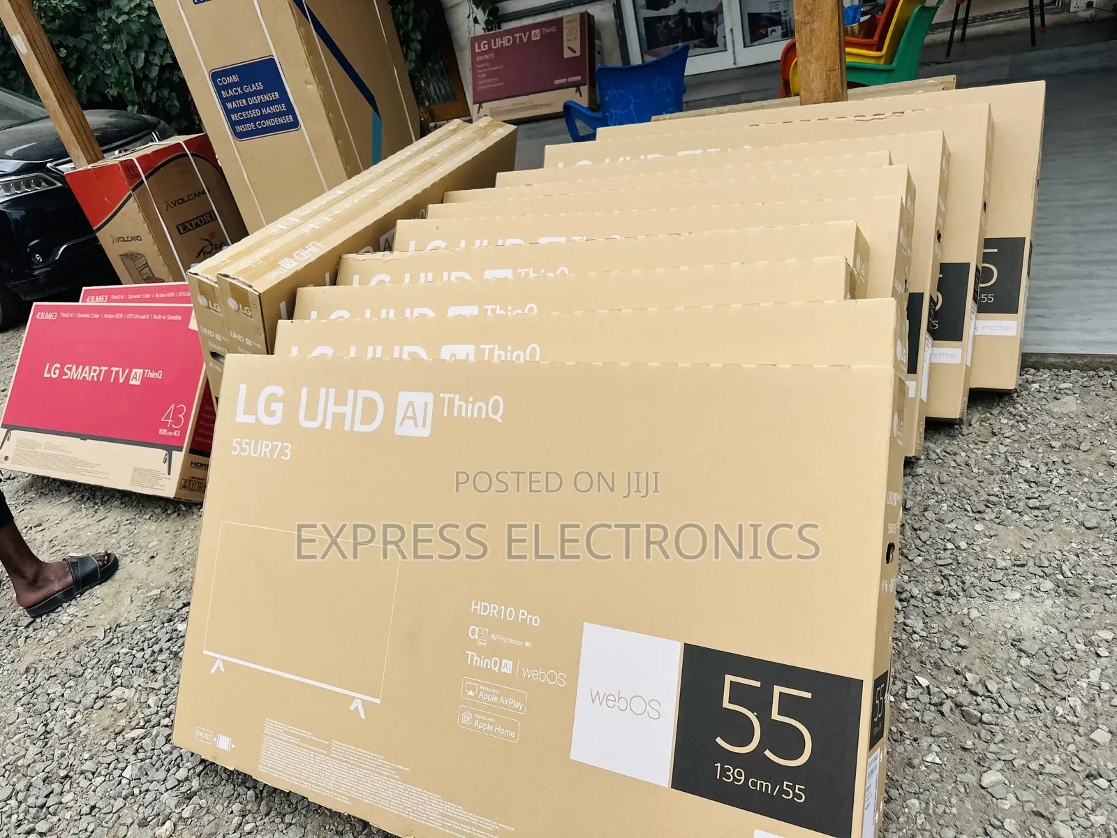 Sharpe Smart Glossy Slim Lg Television 55” Ur73