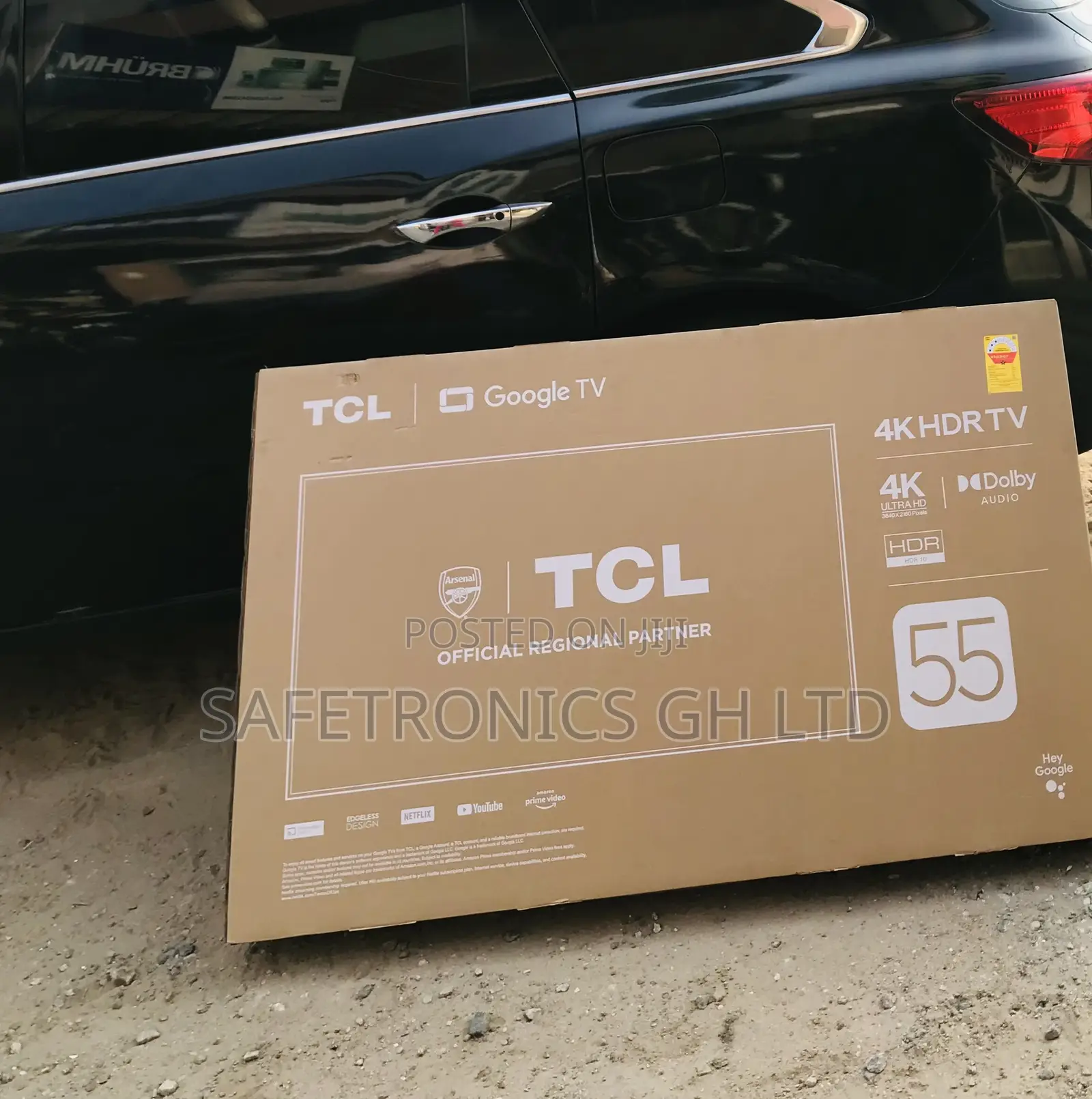 TCL Brightness 55” Inch Smart Led Uhd P635 Tv