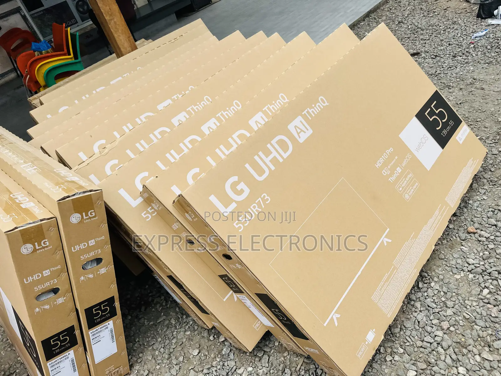 Sleeks Lim Uhd Smart Lg 55” Ur73 Glossy Television