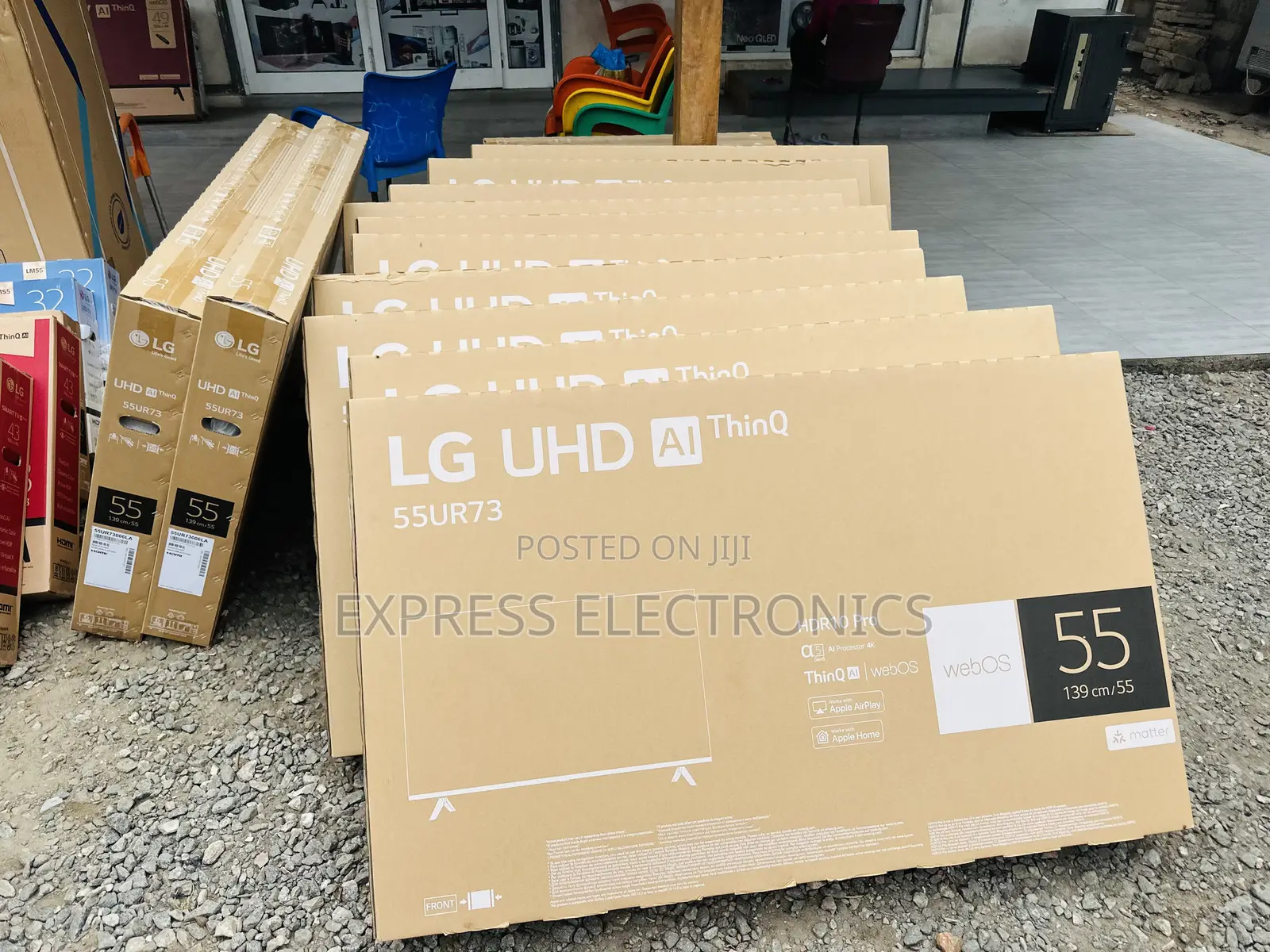 High. View Quality Uhd Smart Lg 55”Ur73 With