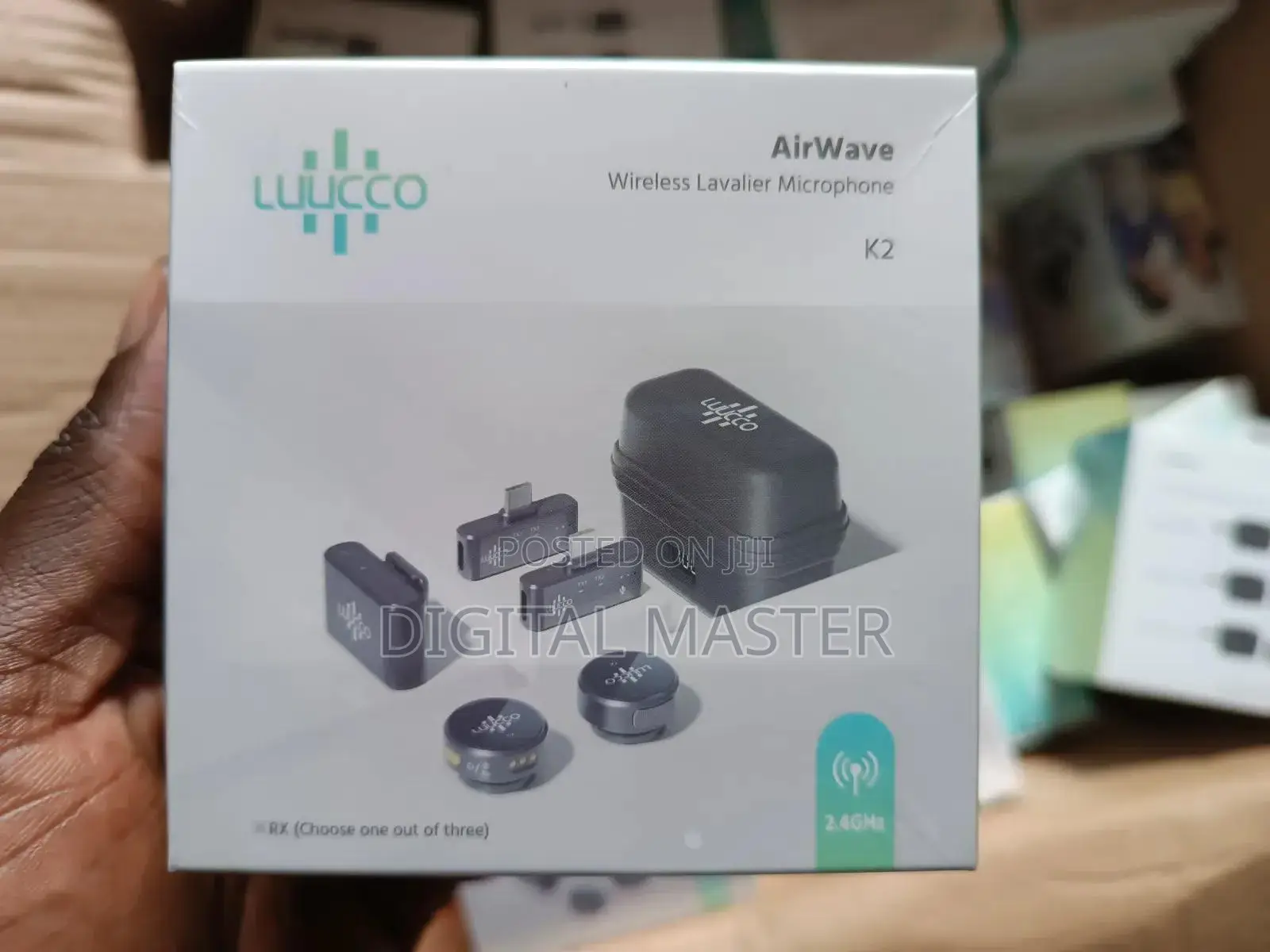 Wireless Microphone For iPhones (Luucco Airwave-)