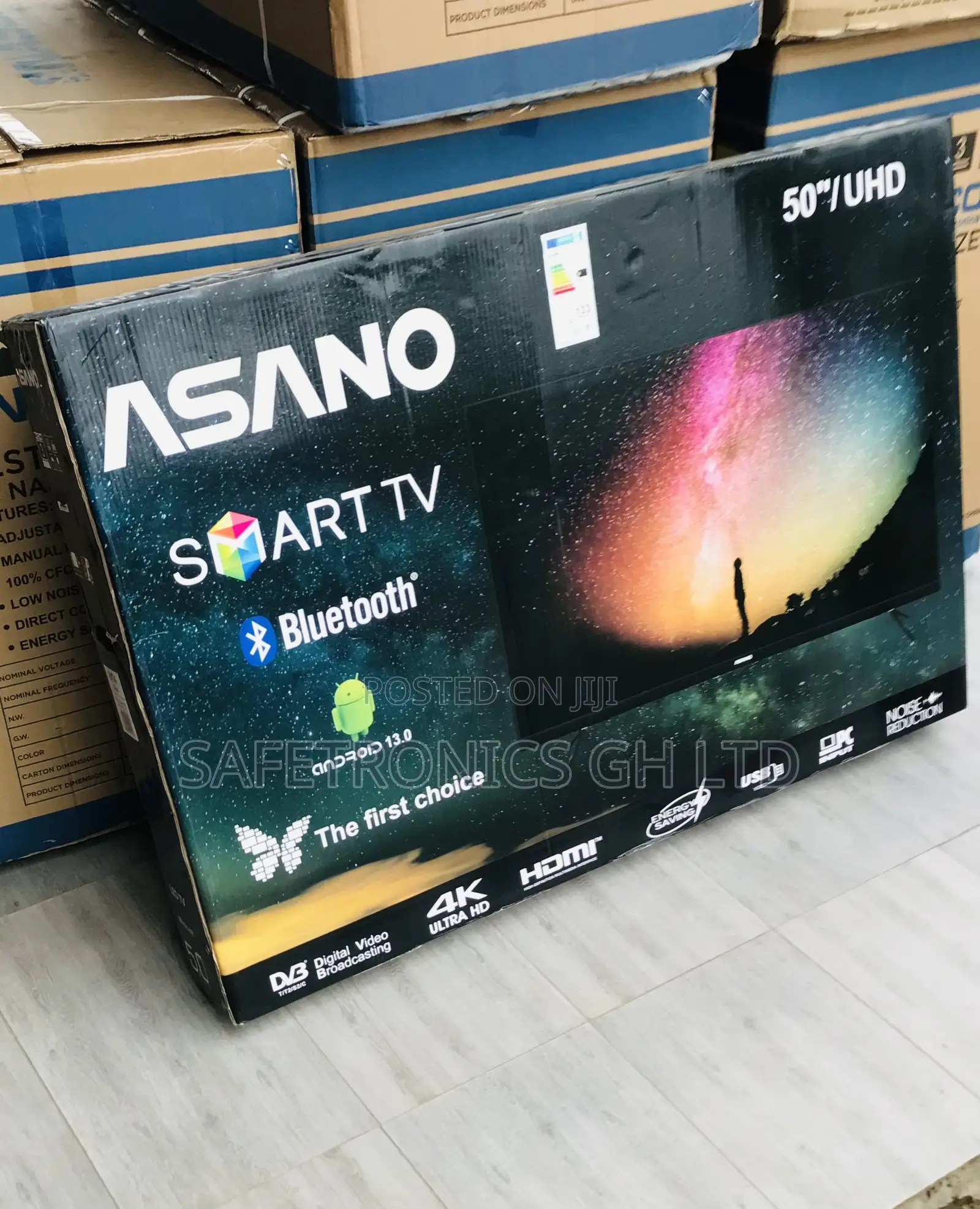 Grab Smart UHD Led Sleek Asano 50 Inch Tv