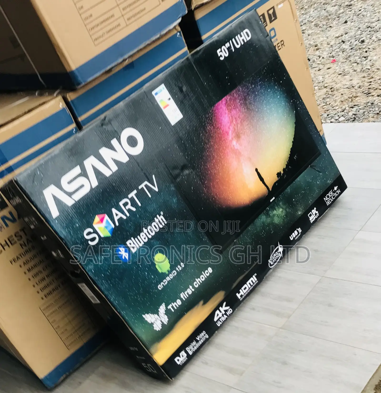 Lovely Design Asano 50 Inch Led Smart UHD Tv