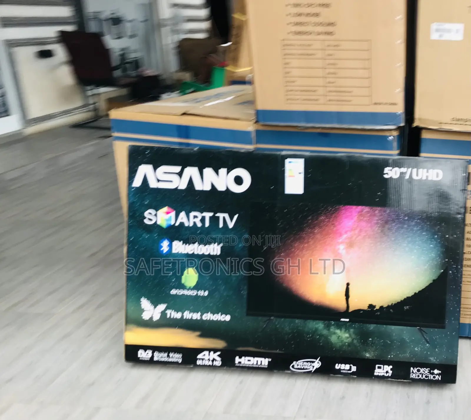 Unique Designed 50 Inch Asano Led Smart Tv