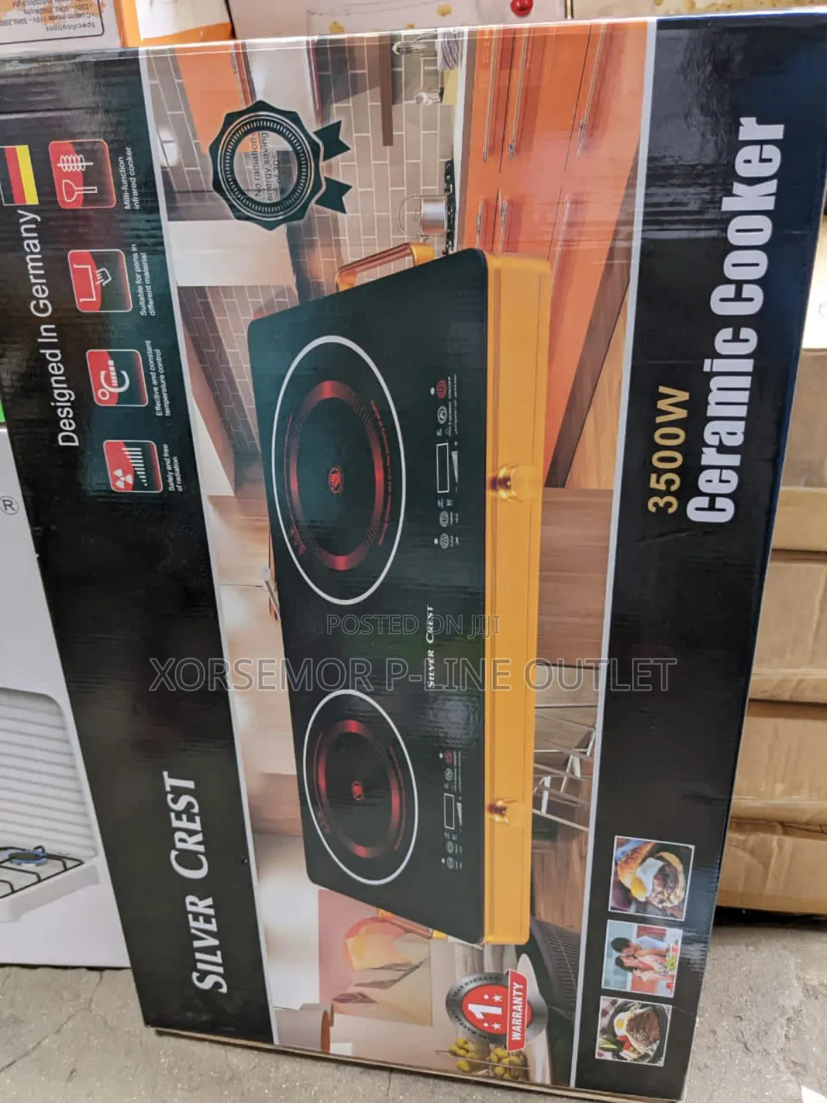 Infrared Silver Crest Cooker