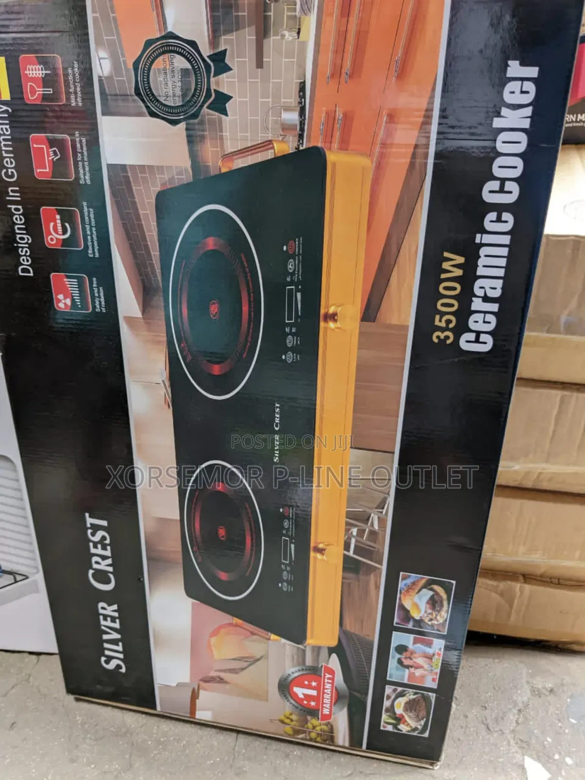 Infrared Silver Crest Cooker