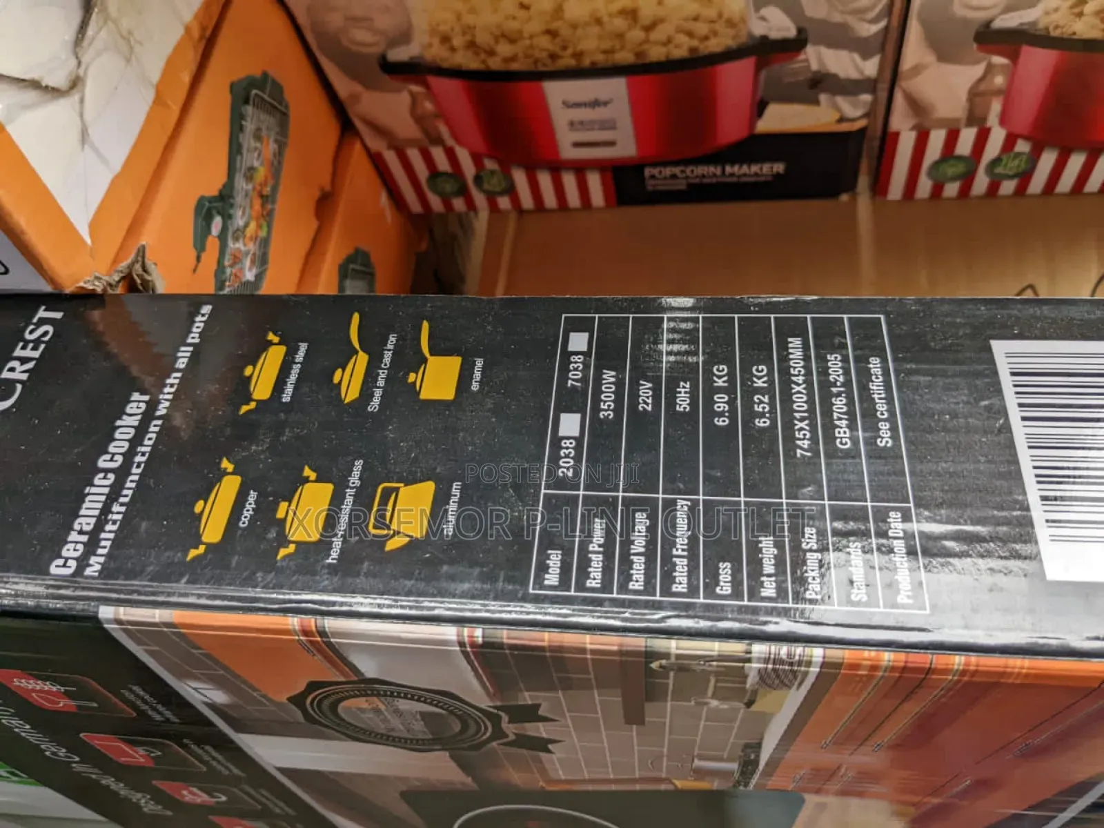 Infrared Silver Crest Cooker