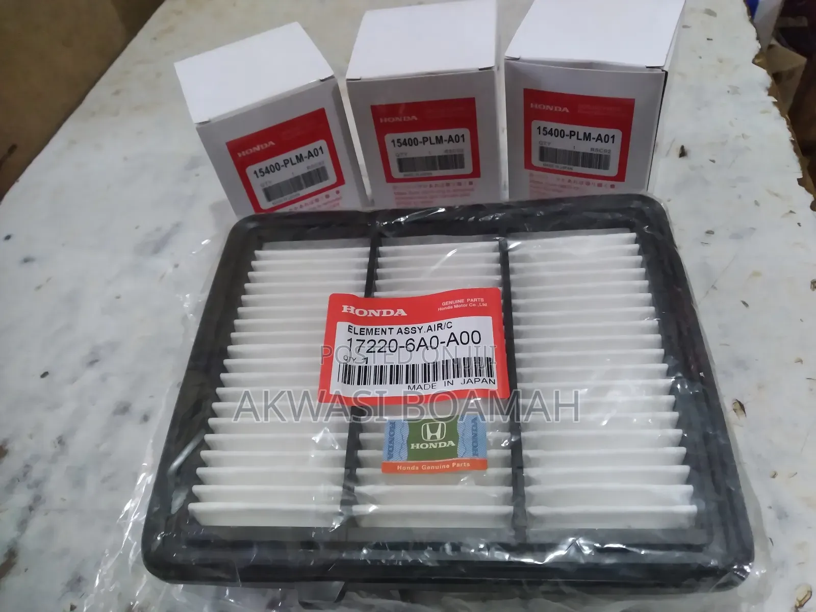 Honda Accord 2018 Touring 1.5L Air Filter