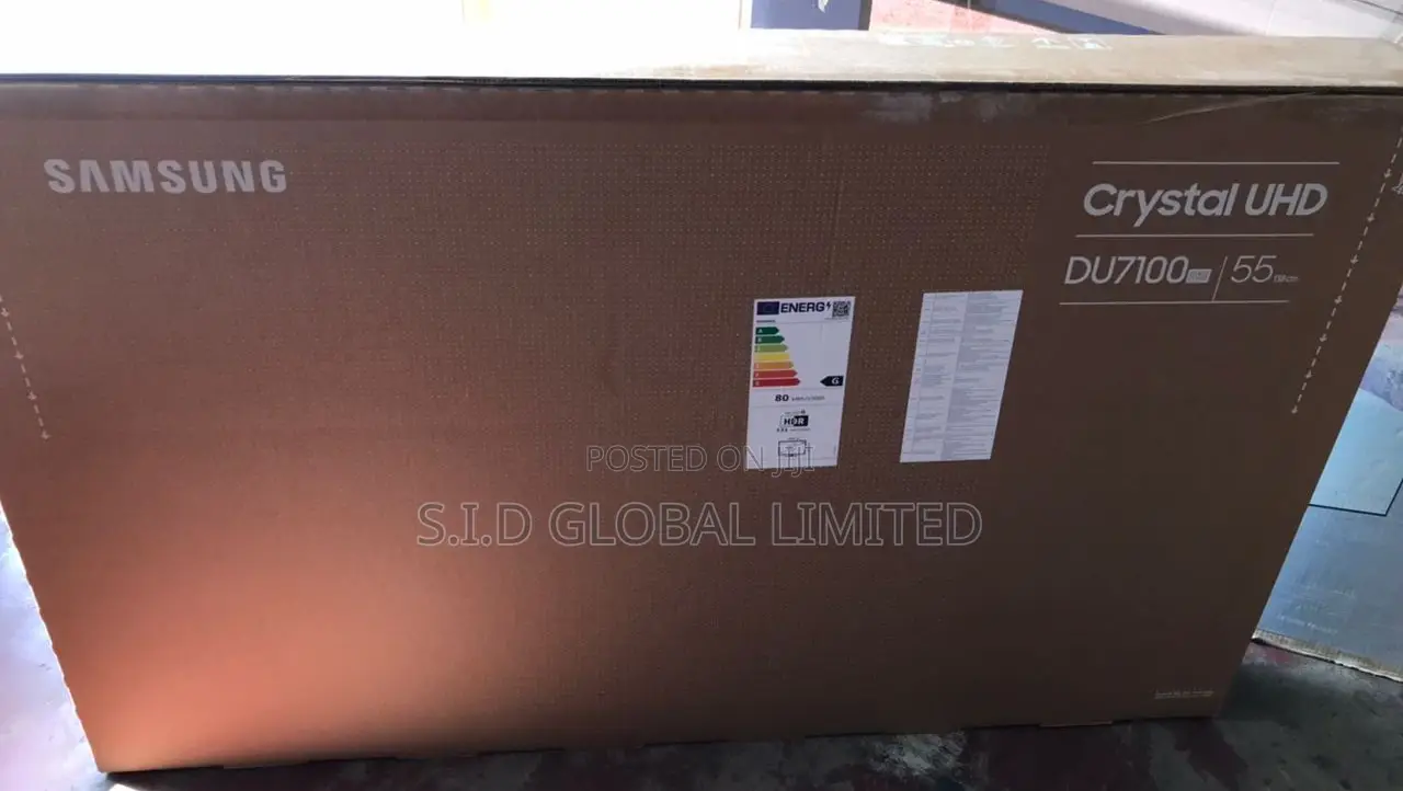 Perfect 55 Inch Crystal UHD DU7100 Tizen OS Smart TV