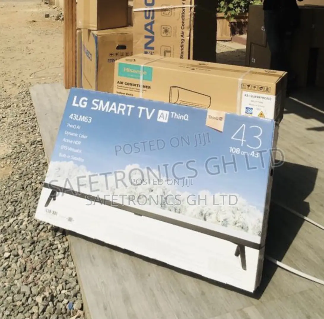 Essential New LG 43 Inch Smart Led LM63 Tv
