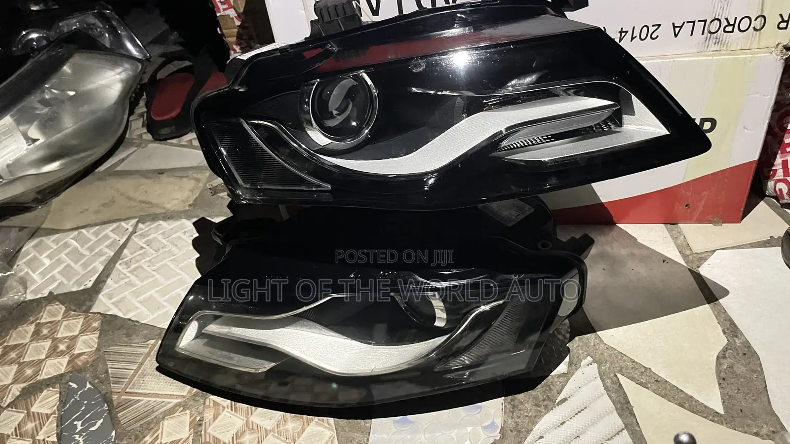 Audi A4 Headlight 2010 Led and Charger-Able Type