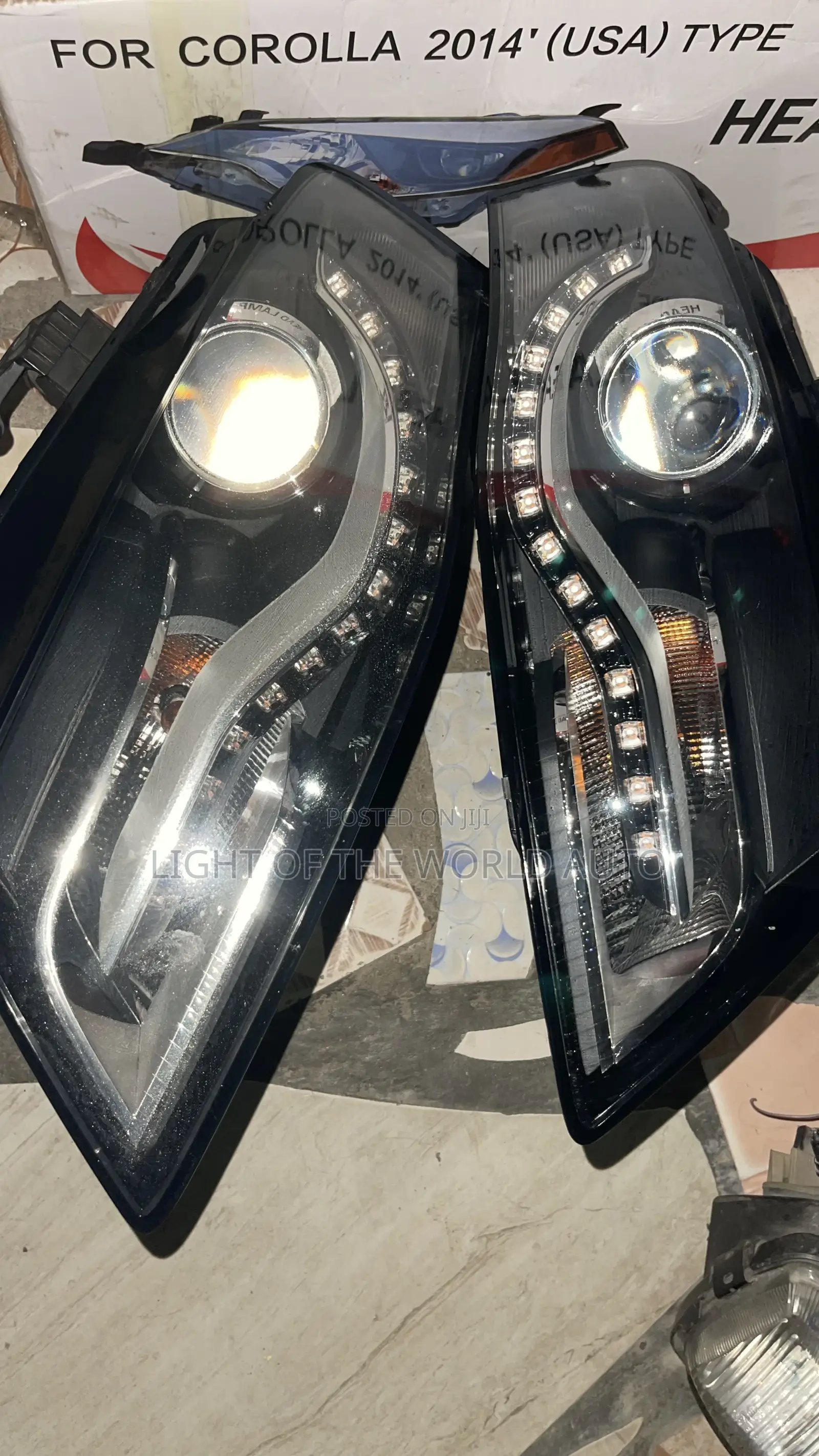 Audi A4 Headlight 2010 Led and Charger-Able Type