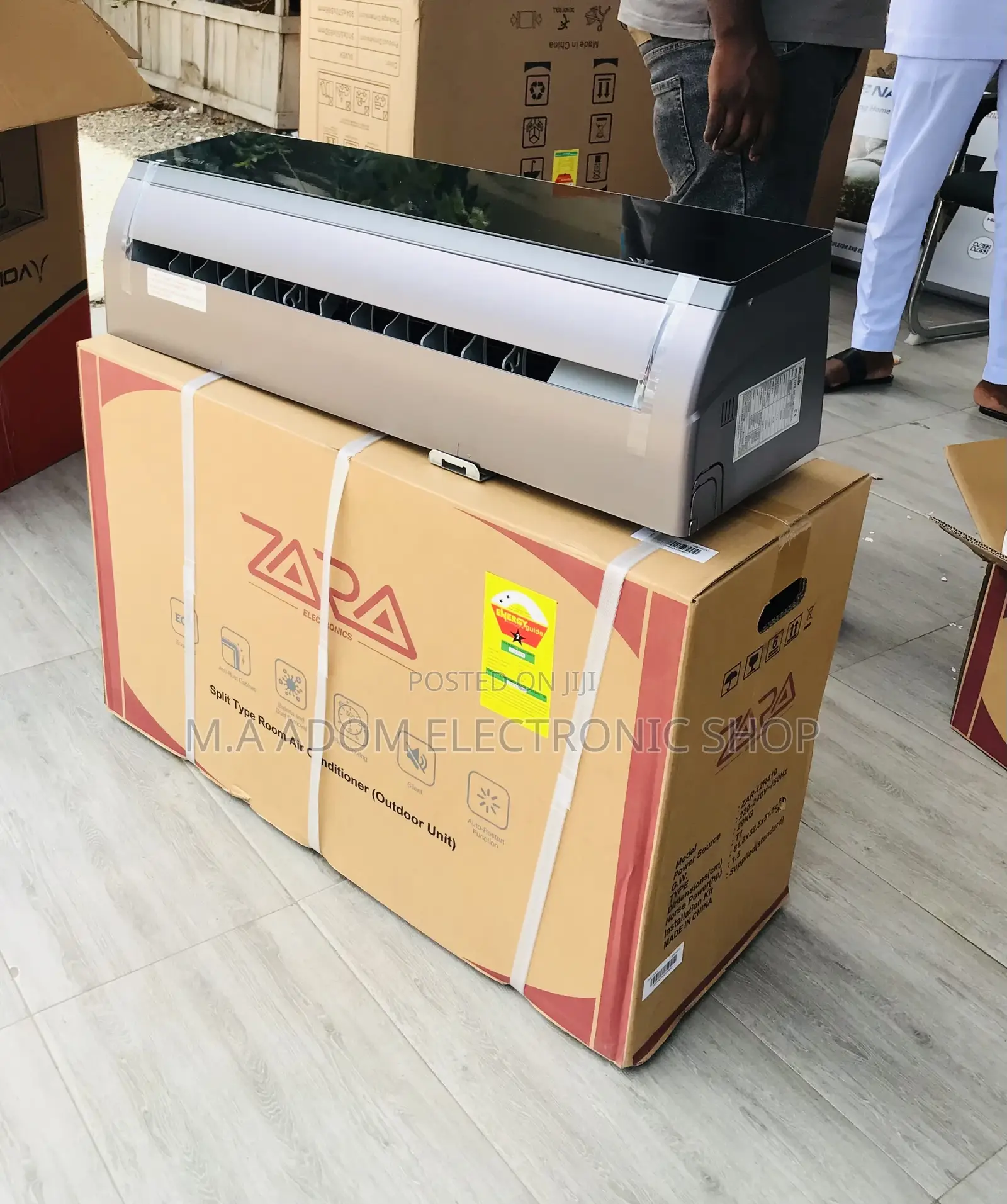 Fast Chilling Zara 1.5hp Split Type Air Conditioner(Black).