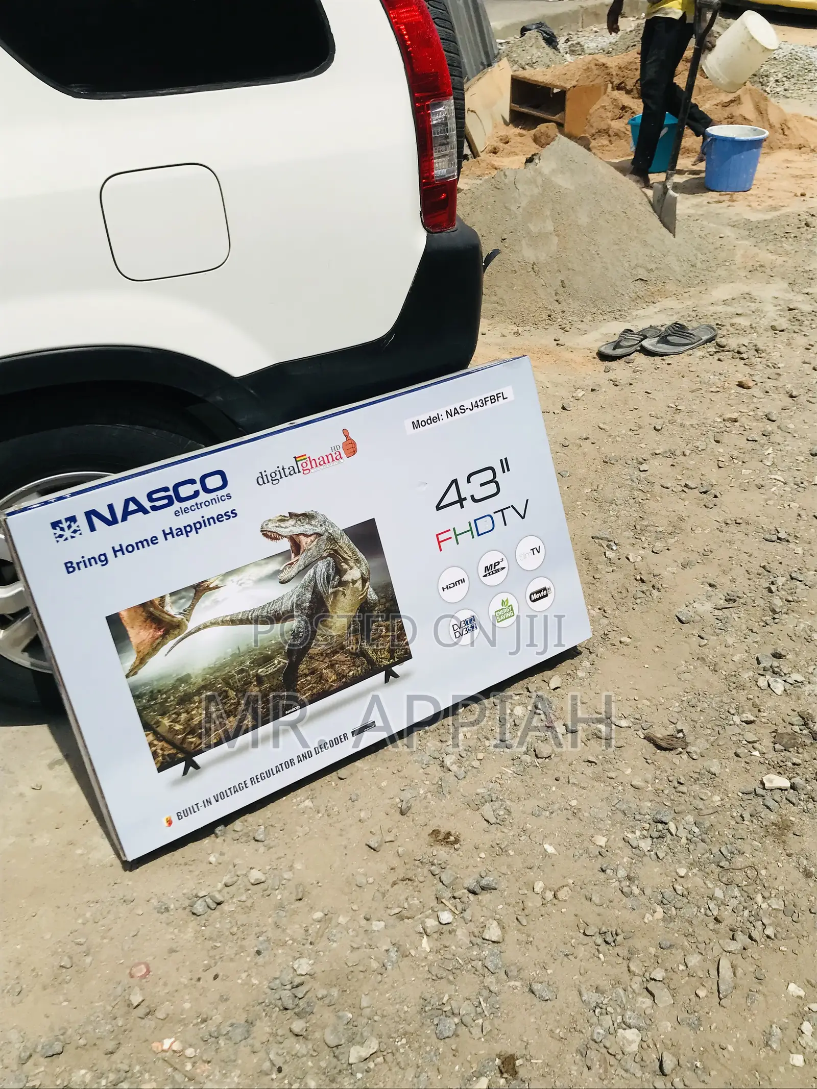 Order Original Nasco 43” Full HD Digital Satellite Tv.