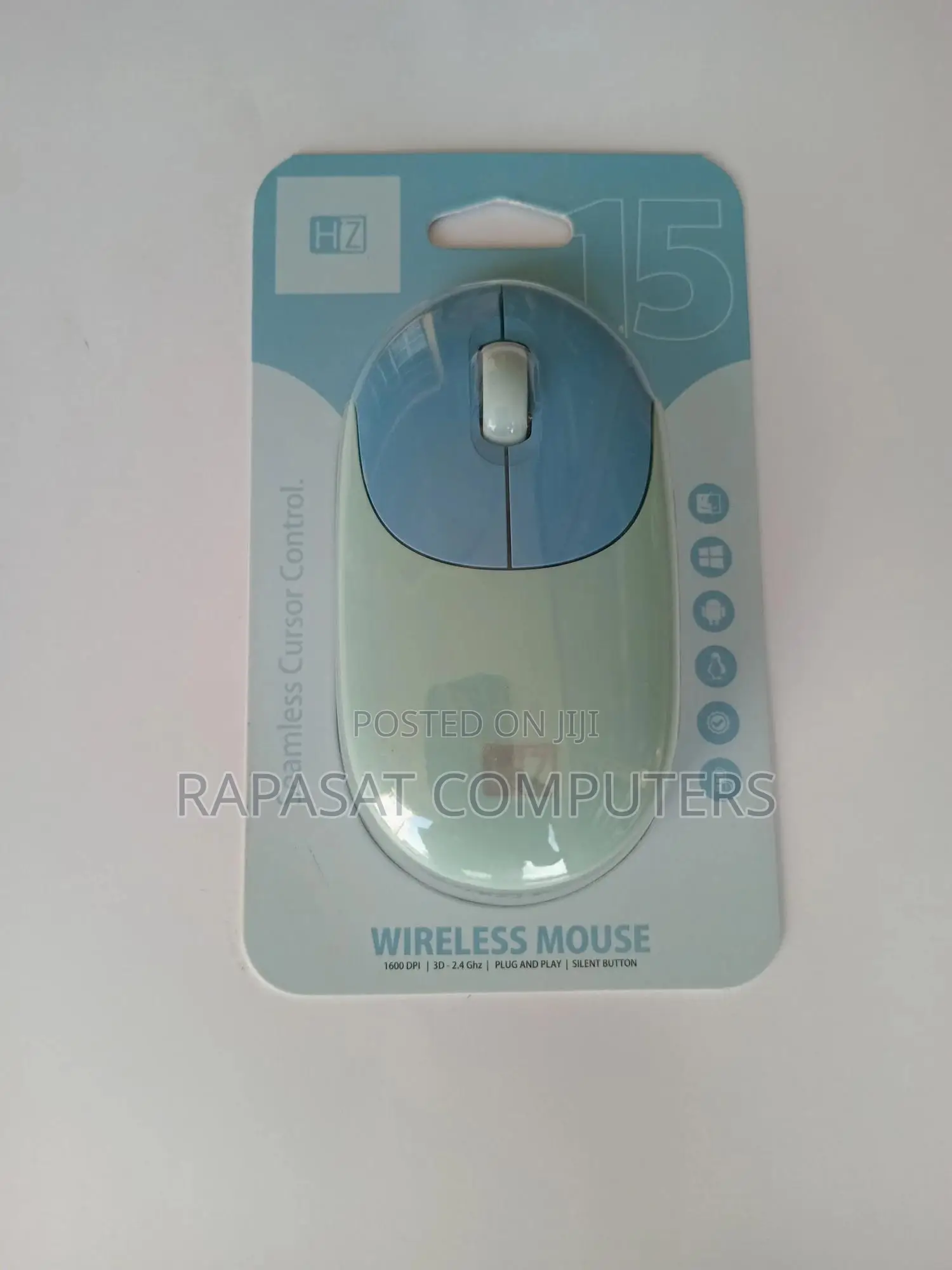 HEATZ ZM15 2.4ghz 1600 DPI Silent Button Wireless Mouse