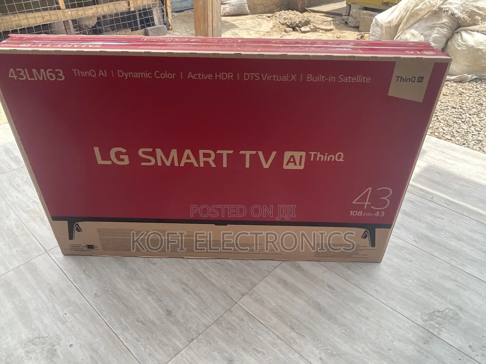 Magic Link LG 43′′ LM6370 Series Smart Full HD HDR LED TV